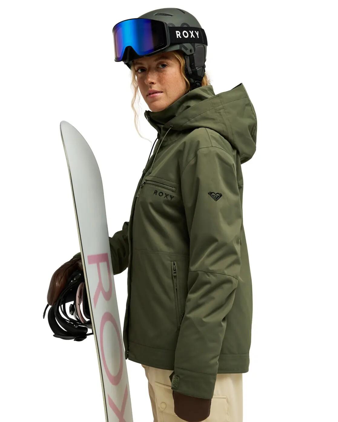 Chaqueta técnica snow BRYLEE Verde Mujer 3/4