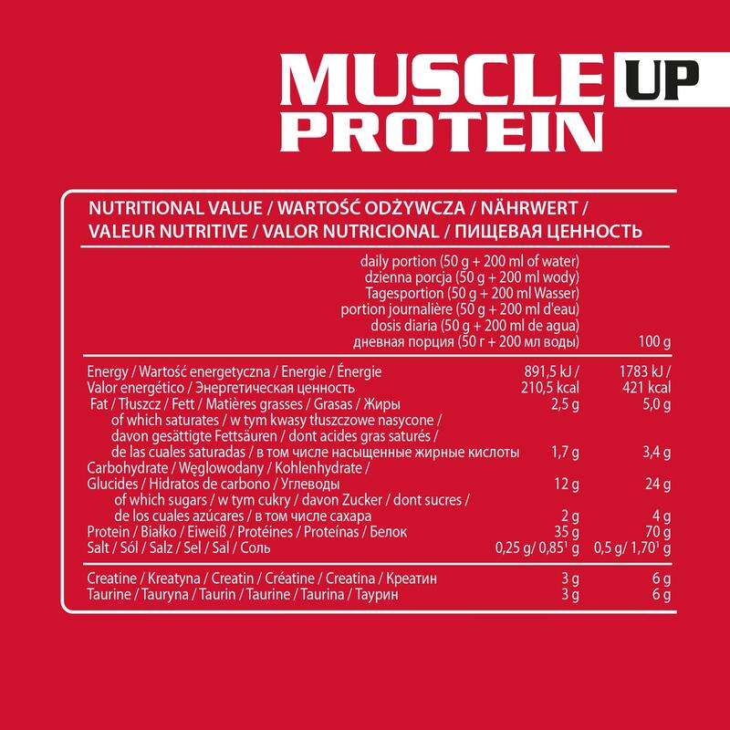 Białko serwatkowe Kreatyna Tauryna Muscle Up Protein Activlab