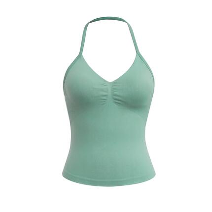 YEAZ Top sport femme moulant avec fronces SCENE
