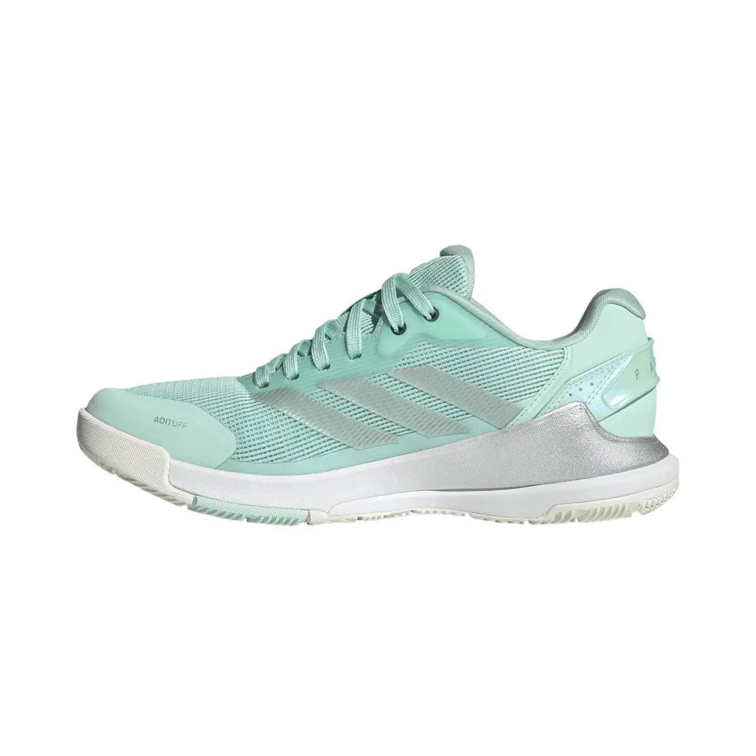 Adidas Crazyquick Ls Padel Menta Mujer 3/6