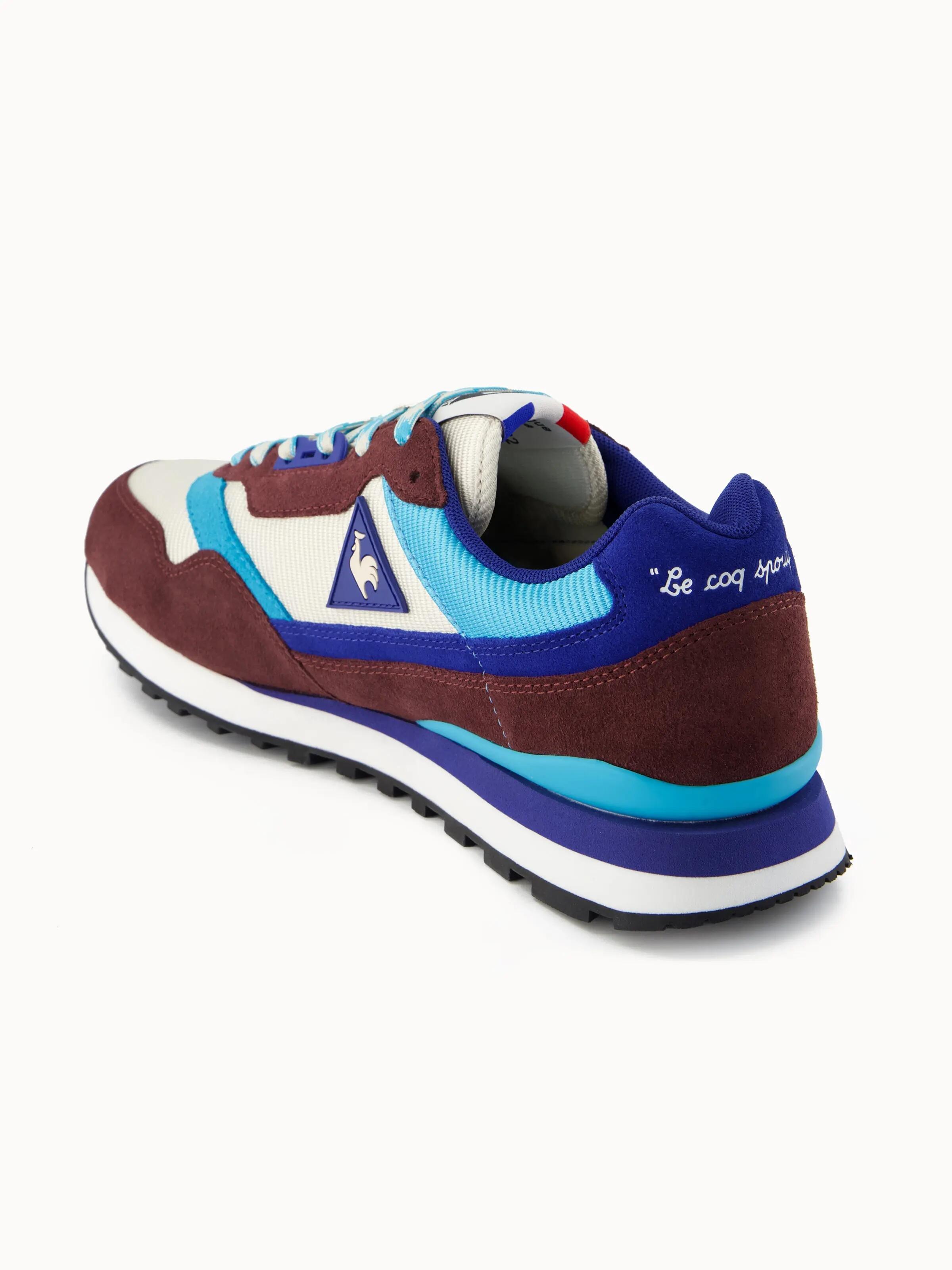 Sneakers retro-running en mesh et suede Zenith 3/4