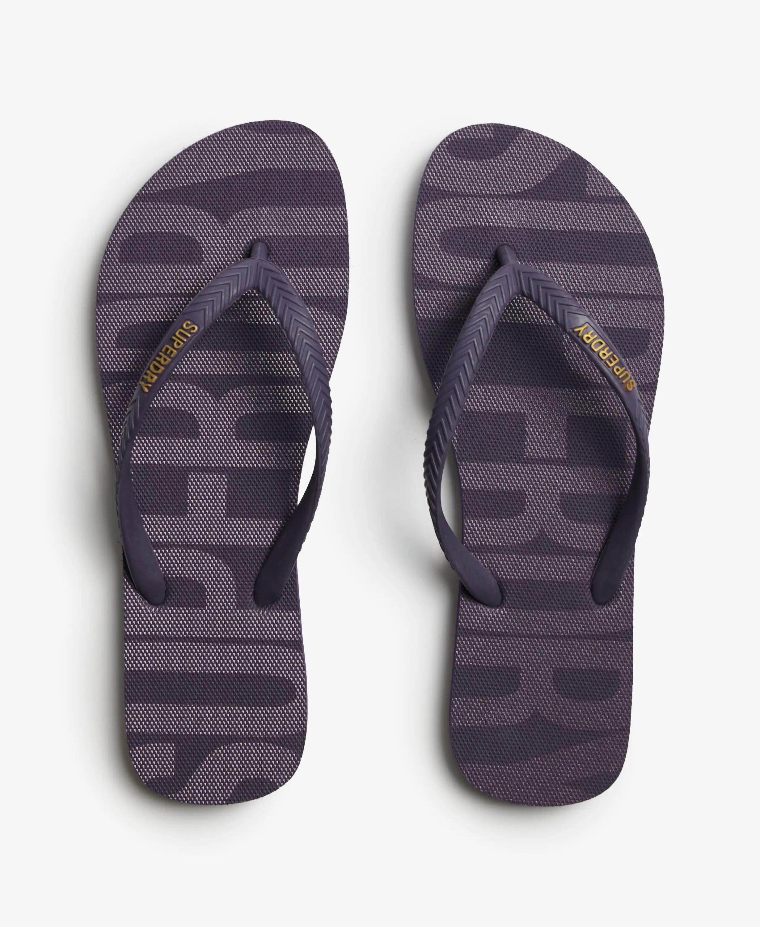 Superdry Chinelo Essential em borracha – Sweet Grape Purple 7/7