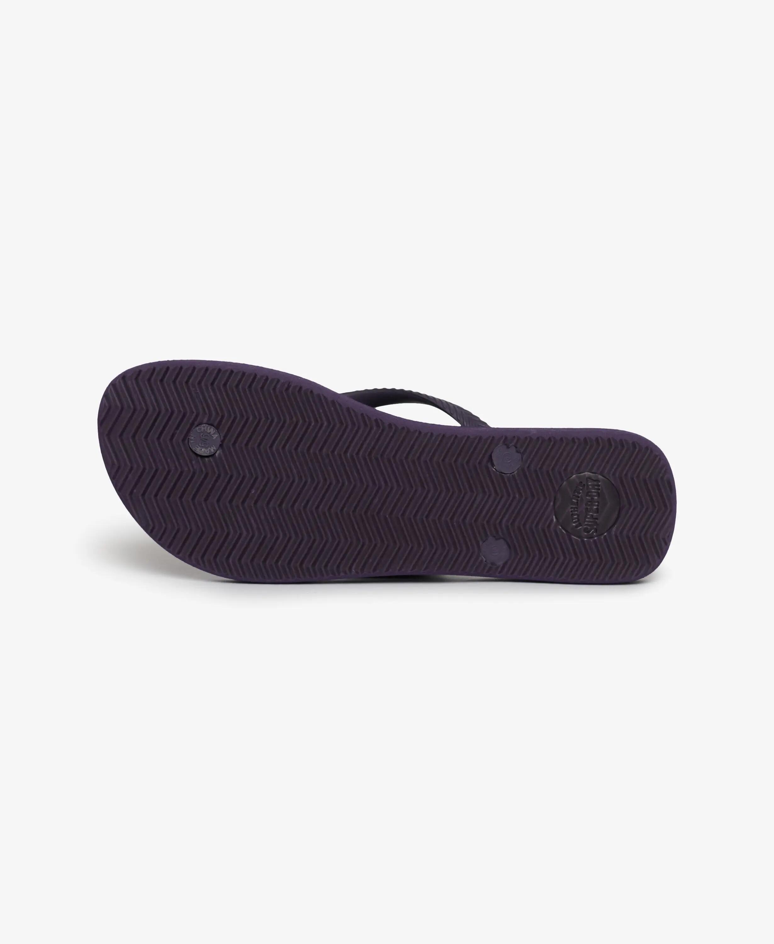 Superdry Chinelo Essential em borracha – Sweet Grape Purple 5/7
