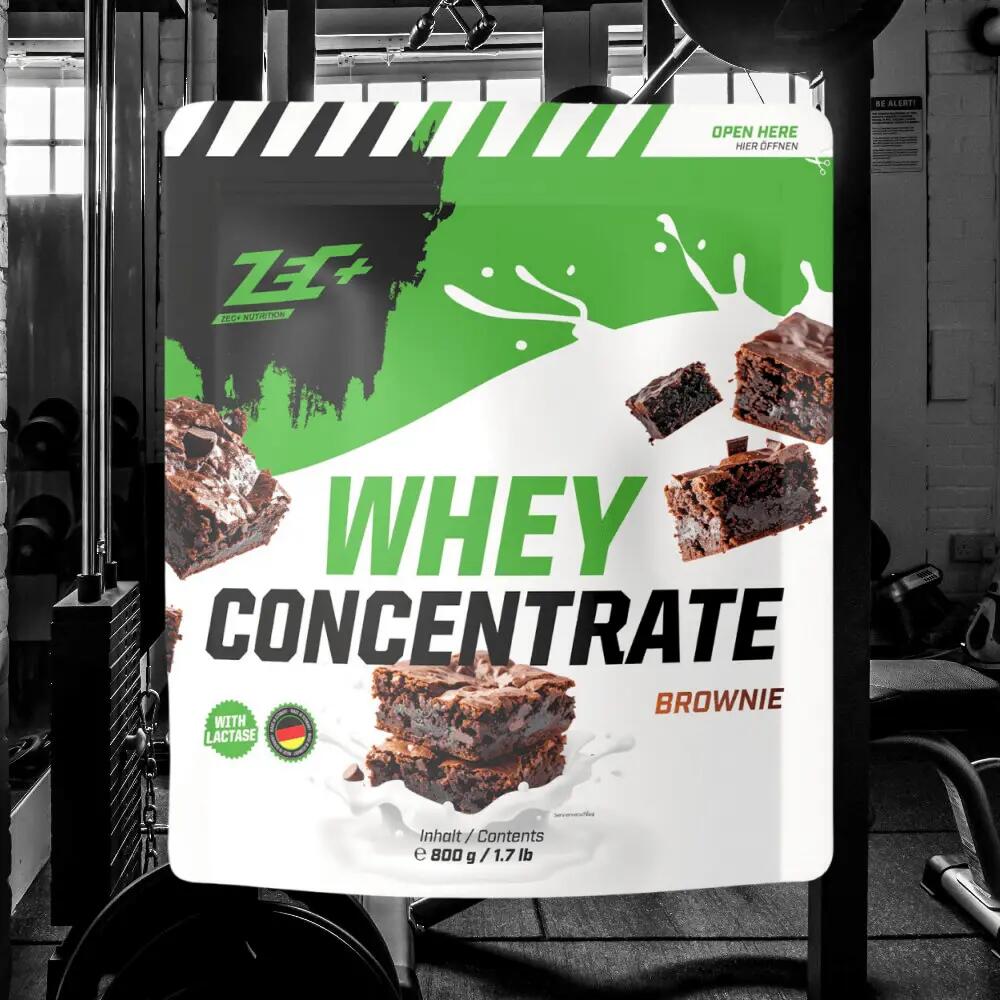 Zec+ Whey Concentrate (800g) Brownie - Protéines 2/3