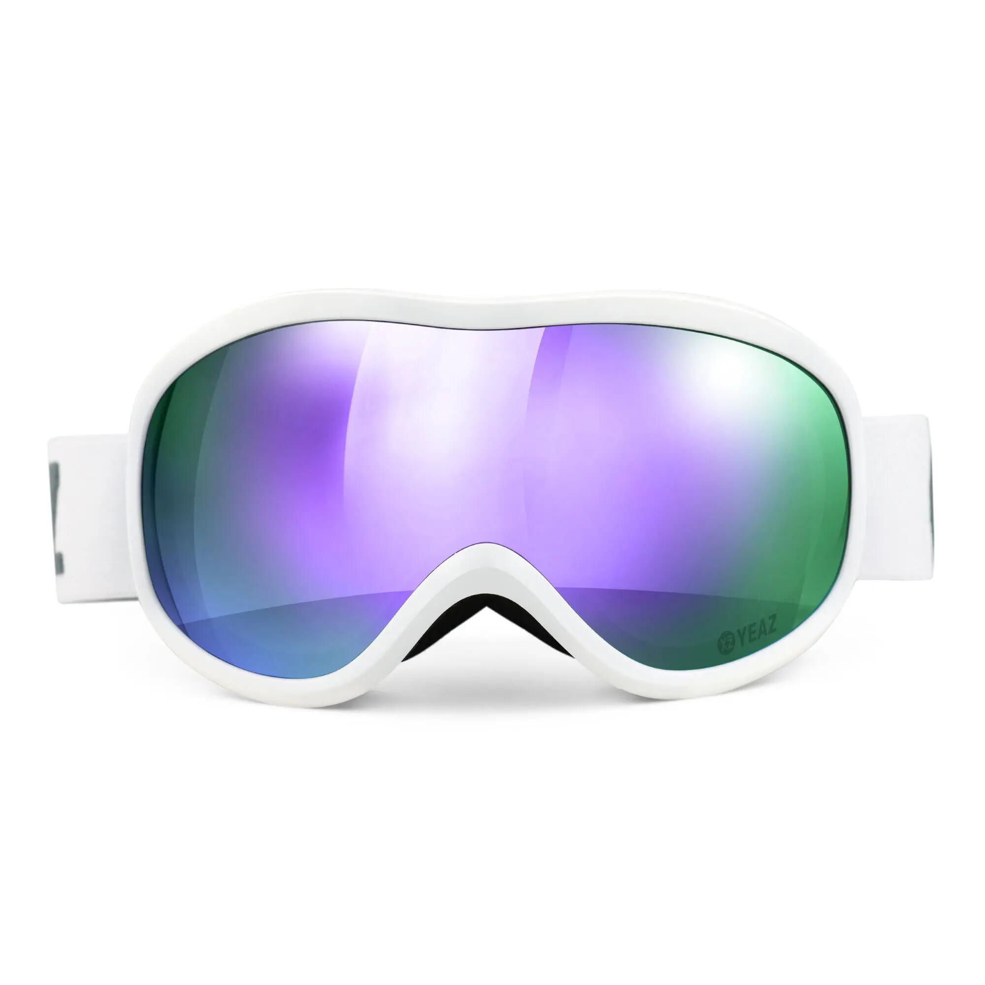 YEAZ Masque de ski/snowboard violet/blanc STEEZE 6/11