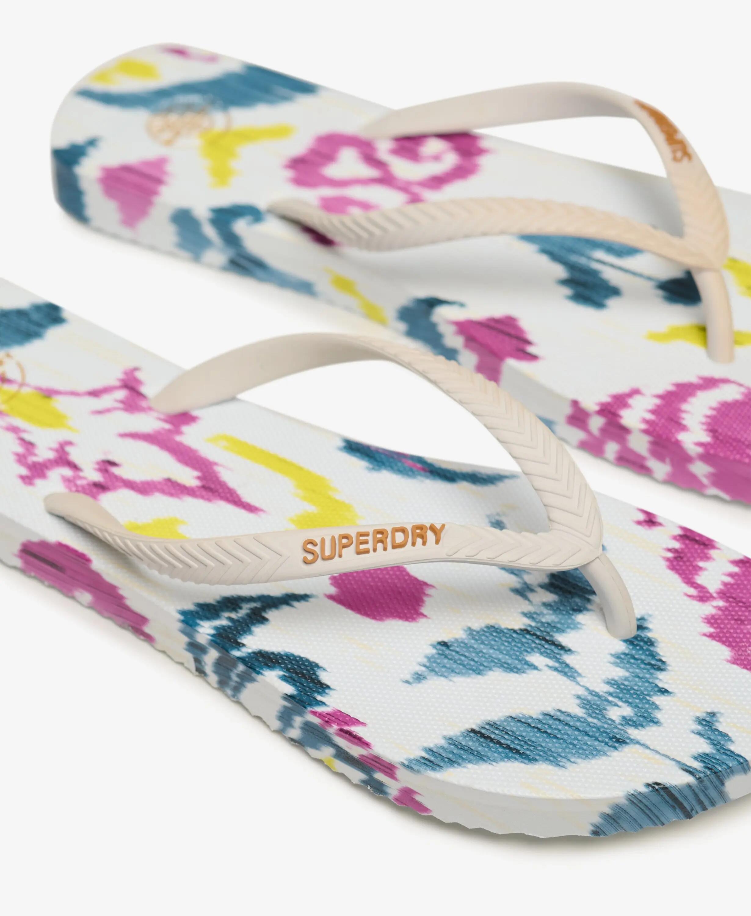 Tongs Blanc Femme Superdry Printed Flip Flop 7/7