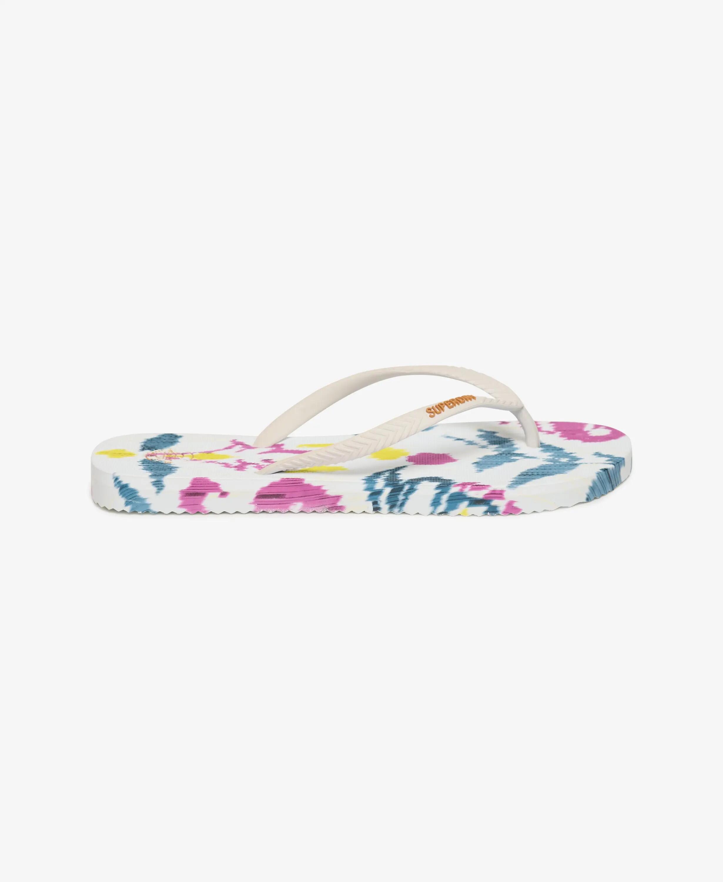 Tongs Blanc Femme Superdry Printed Flip Flop 5/7