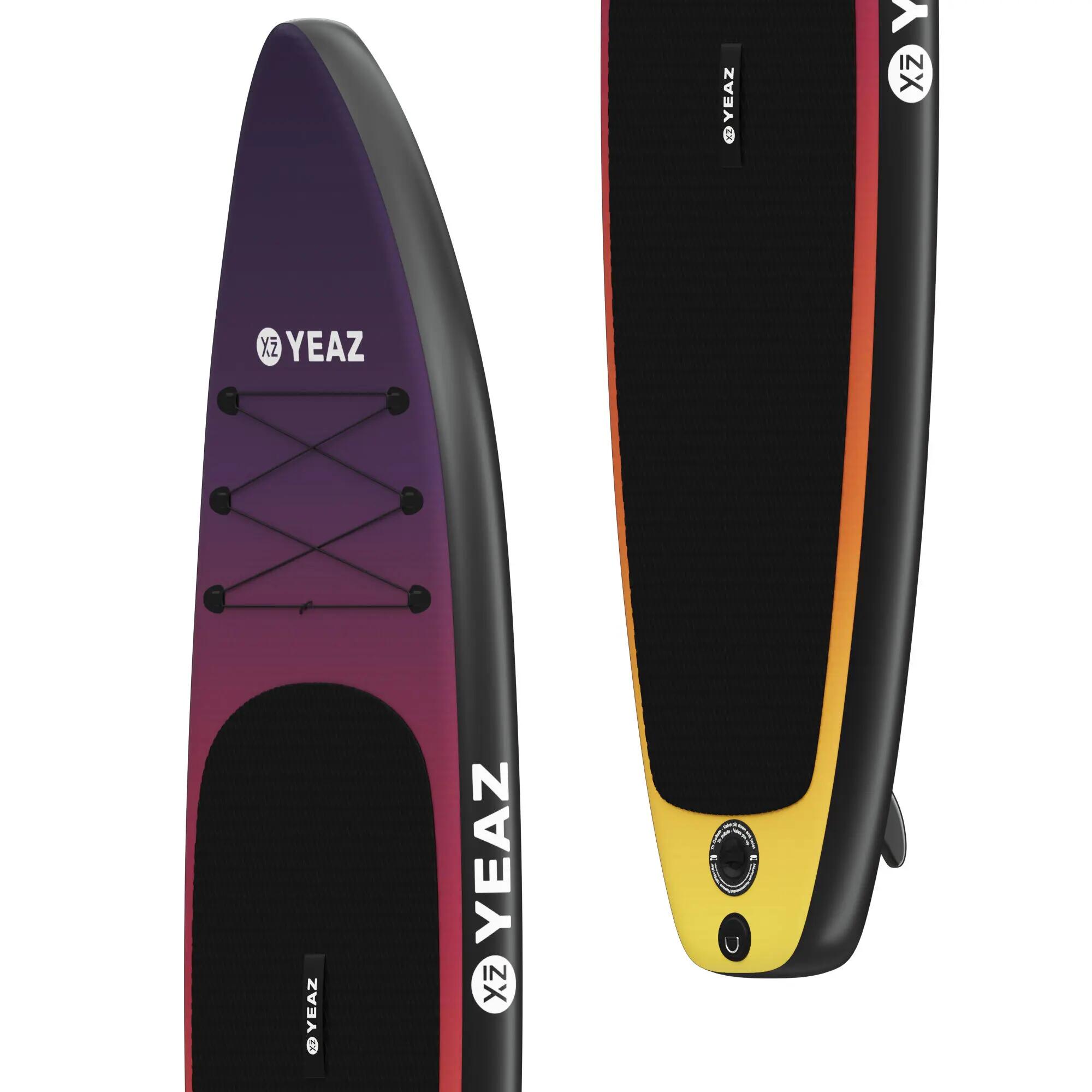 YEAZ Tavola e kit SUP SUNSET BEACH - EXOTRACE - SET 8/12