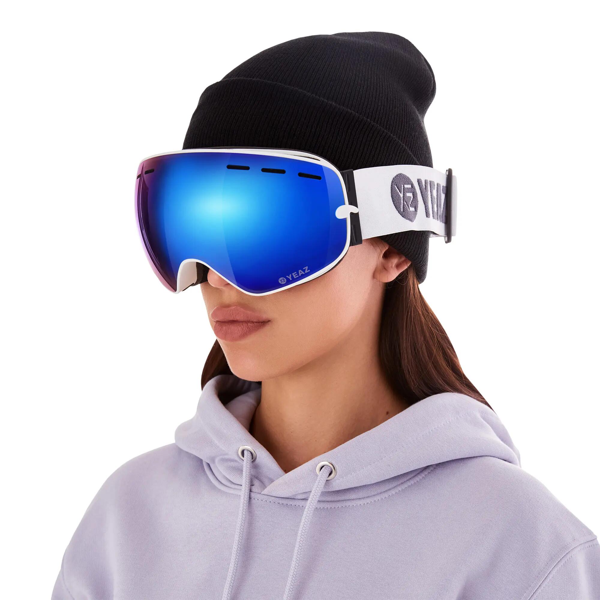 YEAZ Óculos de Esqui e Snowboard com Armação Azul/Preto Espelhado XTRM-SUMMIT 3/12