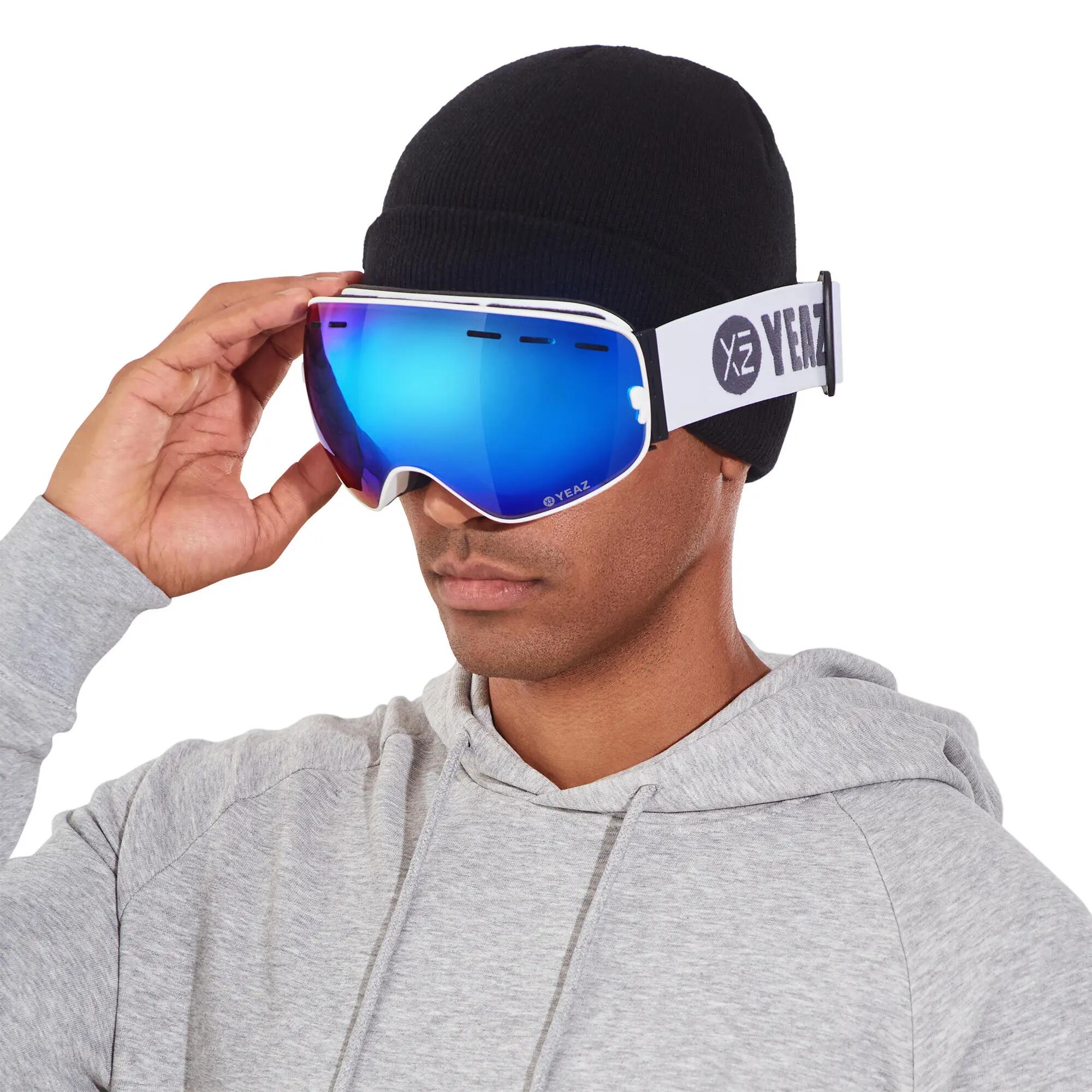 YEAZ Óculos de Esqui e Snowboard com Armação Azul/Preto Espelhado XTRM-SUMMIT 2/12