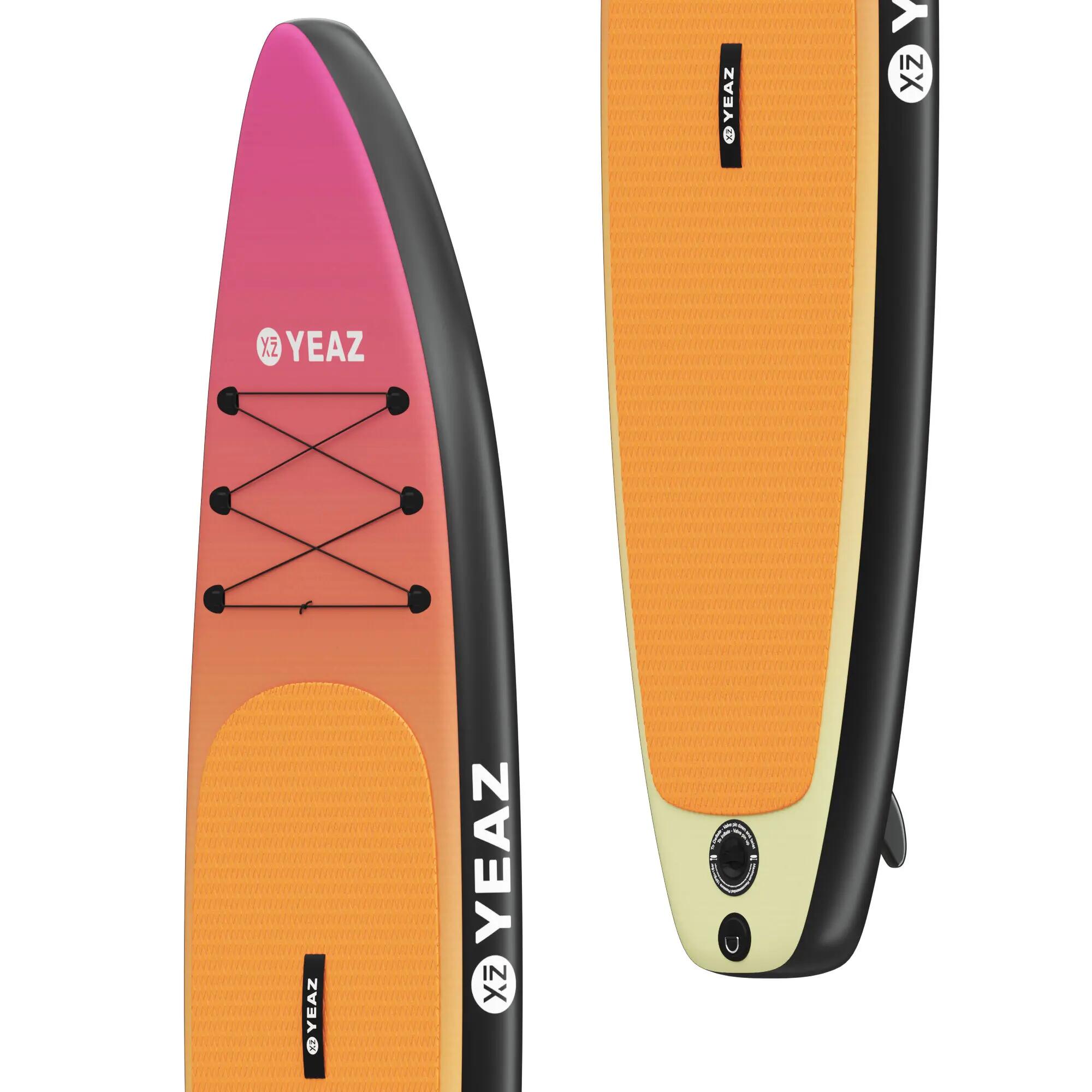 YEAZ Tavola e kit SUP PARADISE BEACH - EXOTRACE PRO - SET 8/12