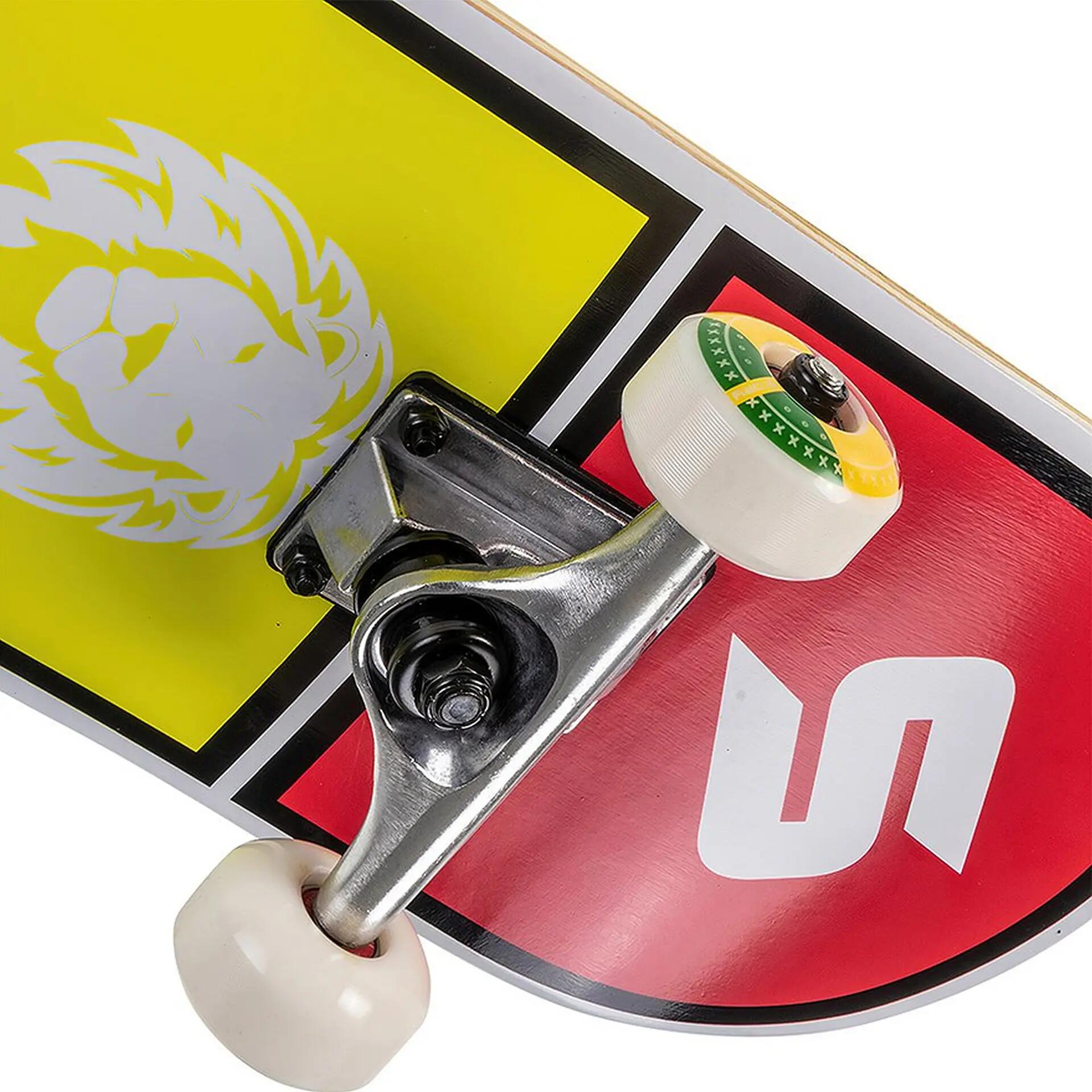 Skateboard Classic 7,5", rasta 2/3