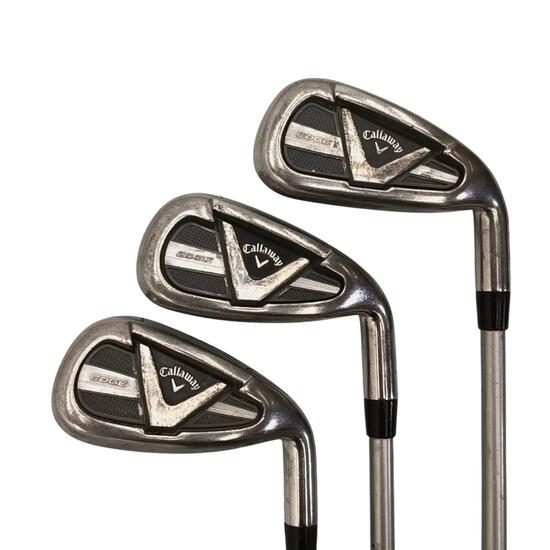 Callaway Edge Série de fers / 7-PW+SW / Flex Ladies / Graphite