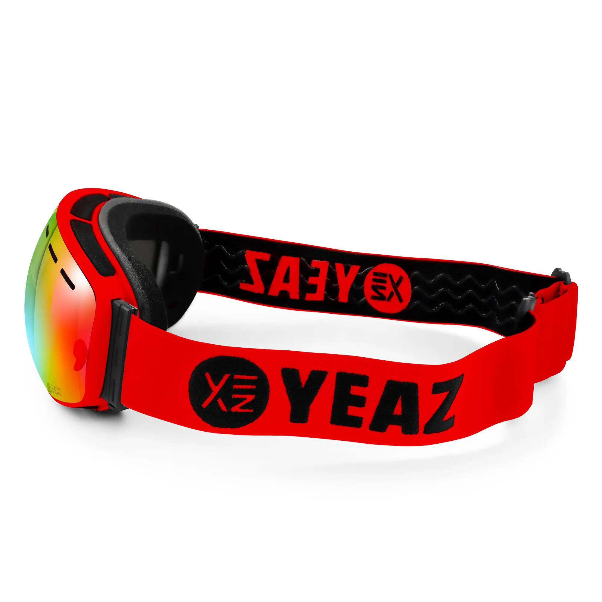YEAZ Masque de ski / snowboard avec monture rouge XTRM-SUMMIT 7/13