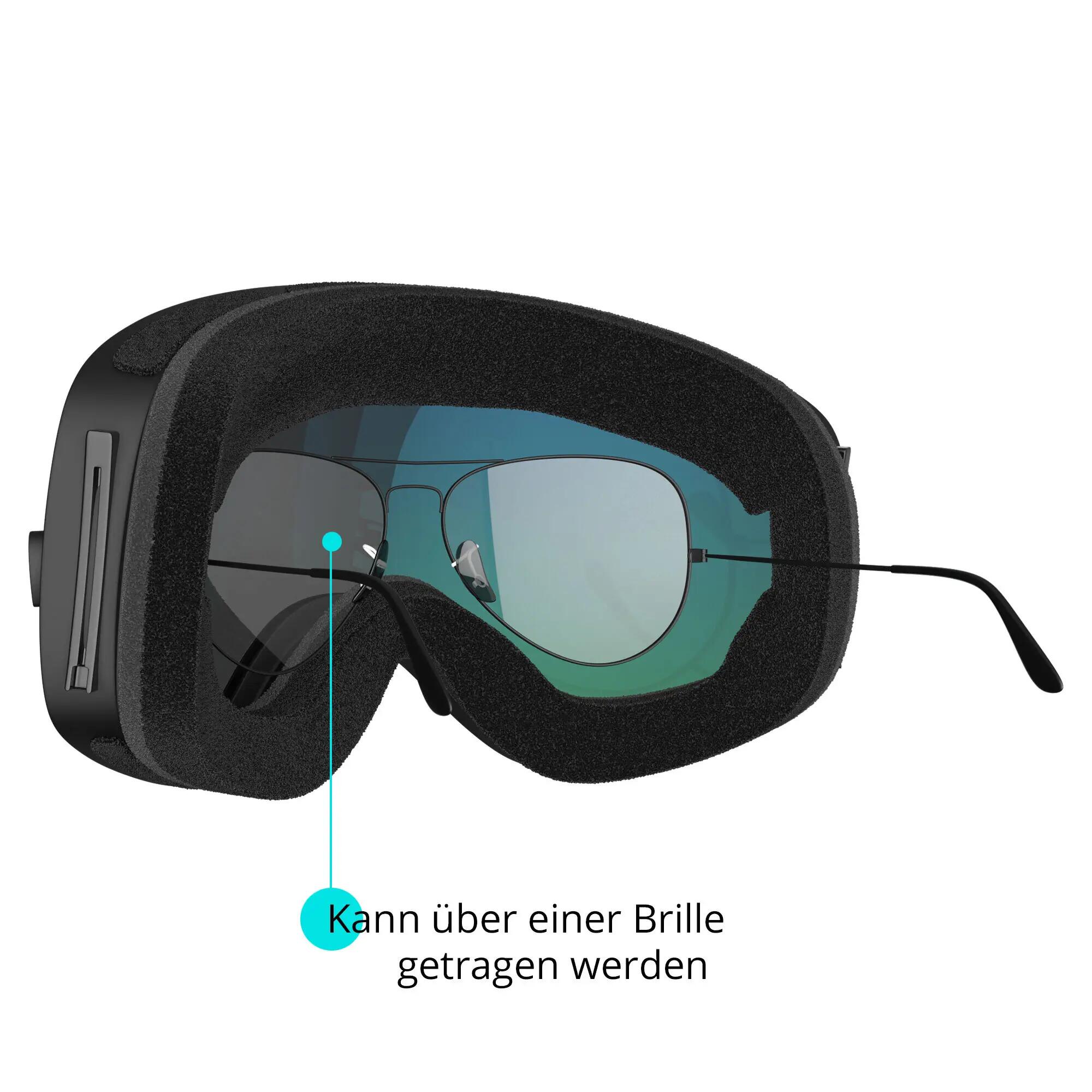 YEAZ Masque de ski / snowboard avec monture rouge XTRM-SUMMIT 13/13