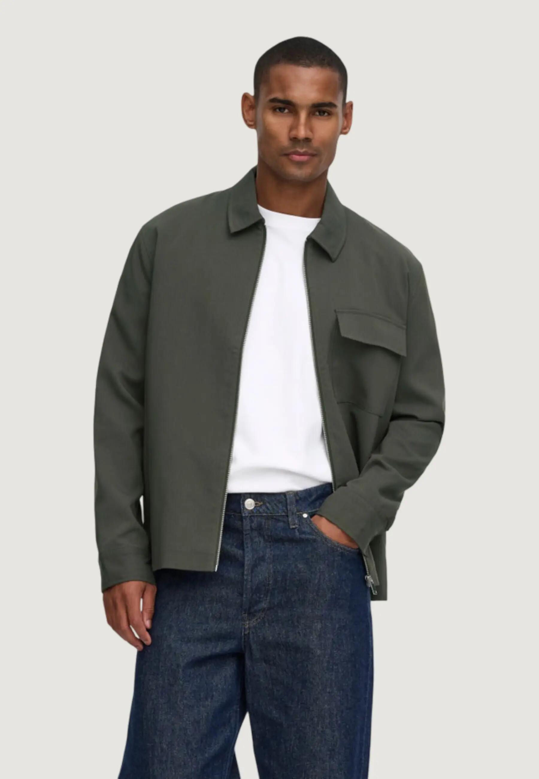 Geacă Onswill Reg 0292 Zip Overshirt Frml Noos  BĂRBAŢI