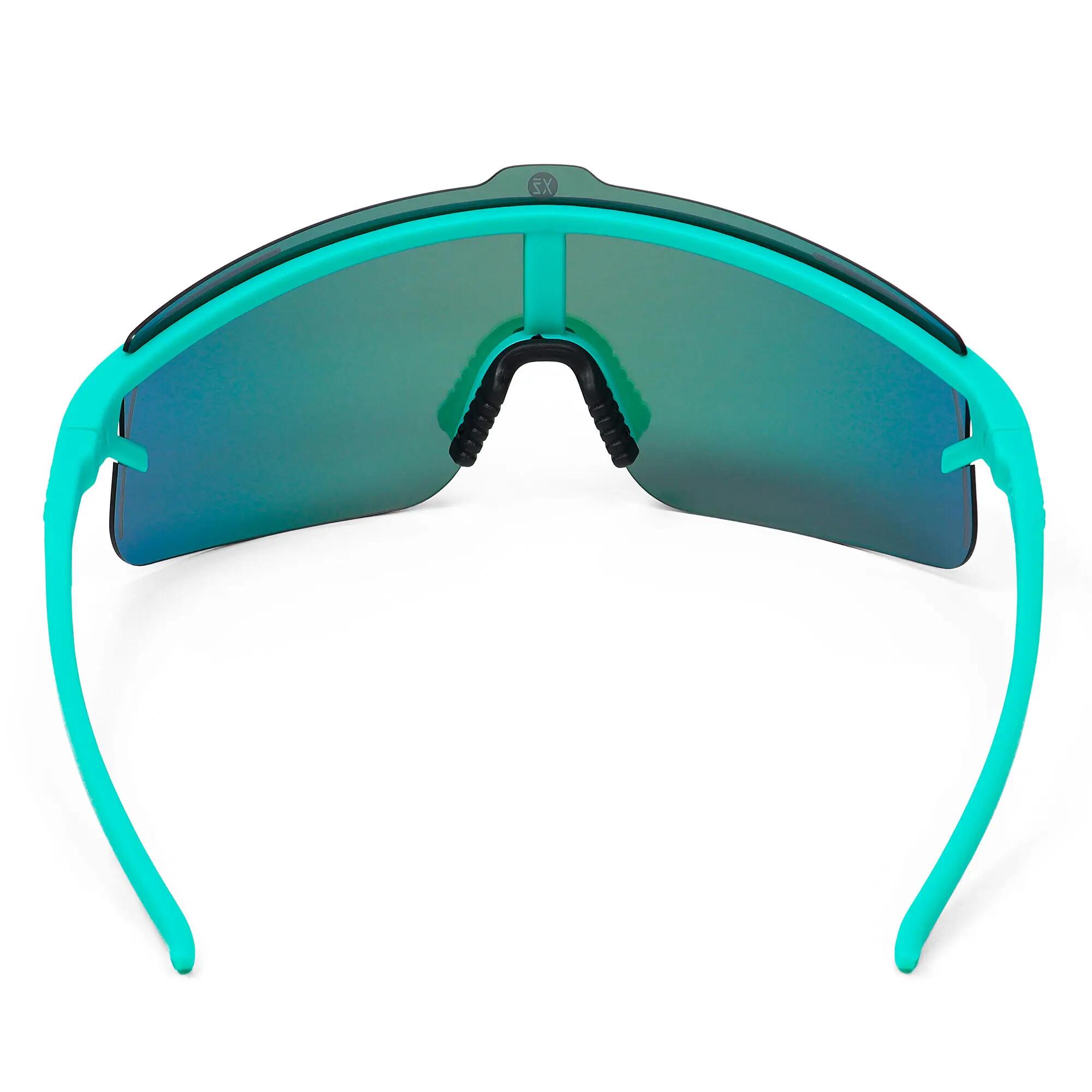 YEAZ Occhiali da sole sportivi nero/oro rosa SUNSHADE 5/6