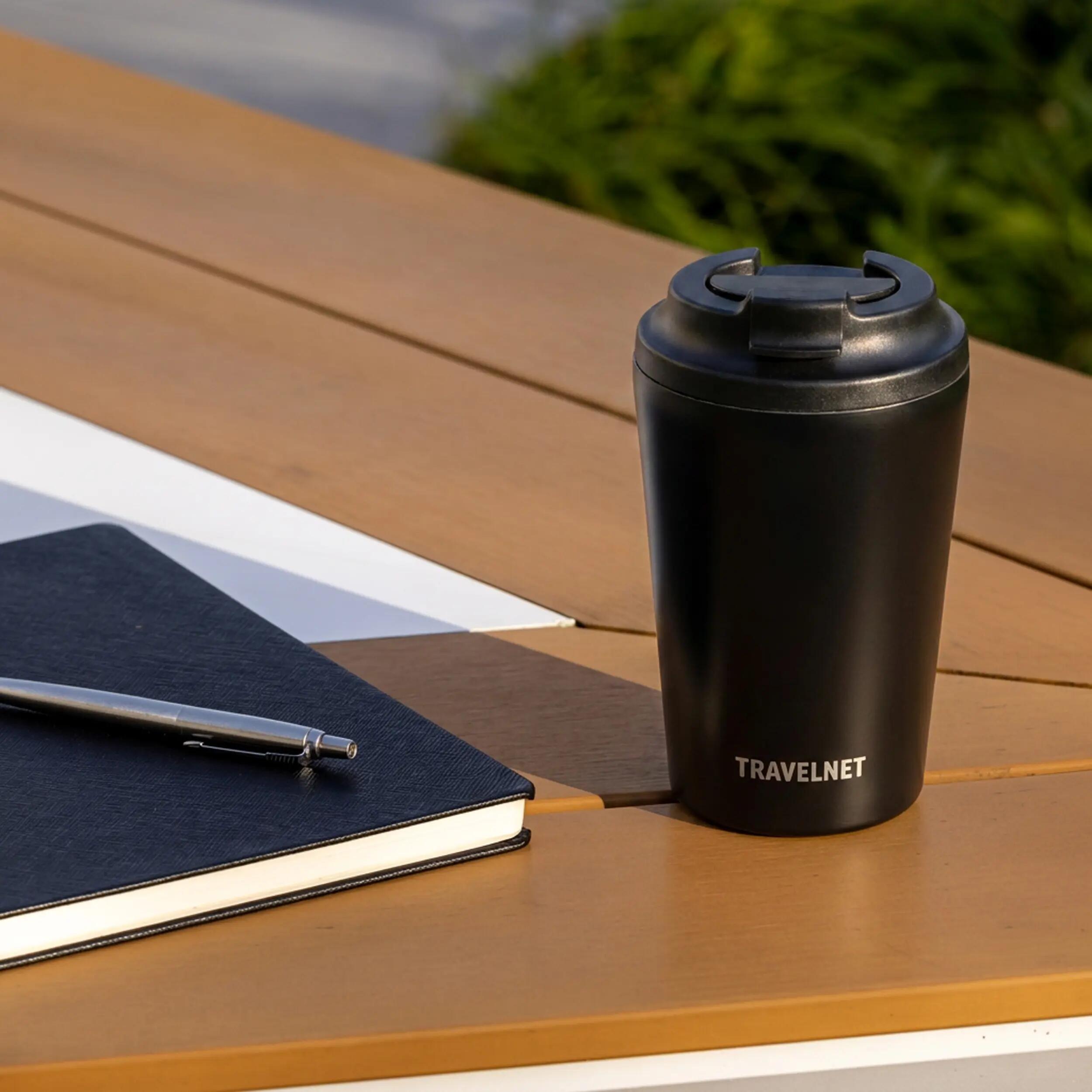 Travelnet thermobeker – reisbeker voor koffie en thee – 350 ml 5/7