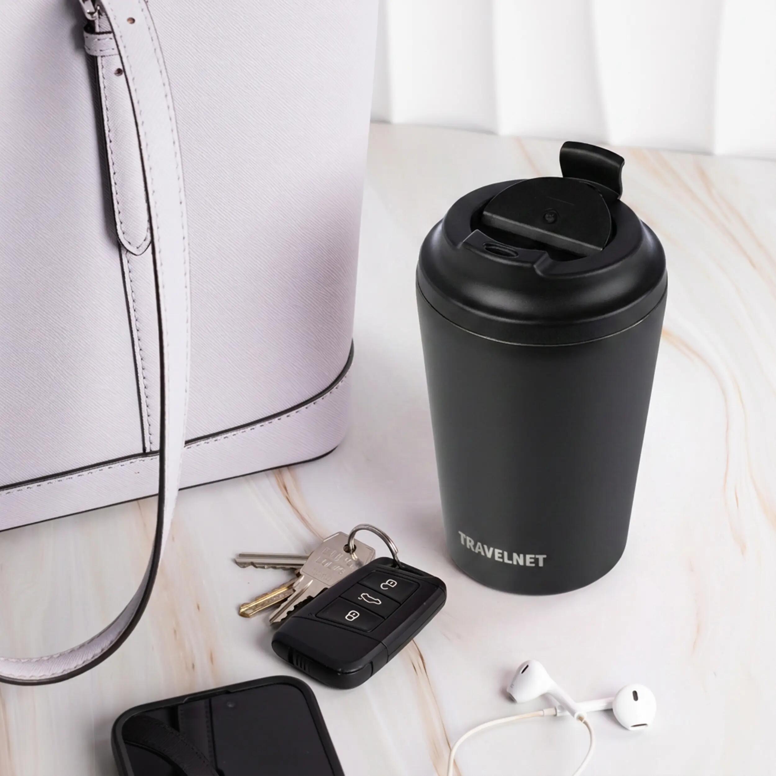 Travelnet thermobeker – reisbeker voor koffie en thee – 350 ml 4/7