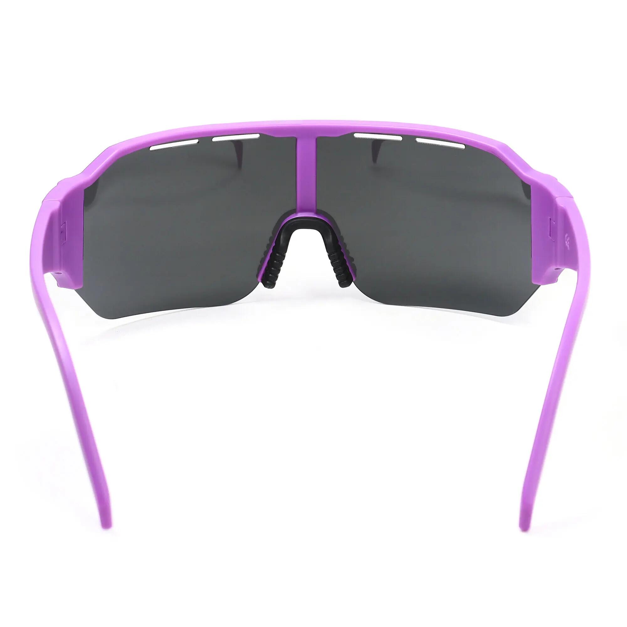 YEAZ Occhiali da sole sportivi verde/argento SUNVIBE 5/6