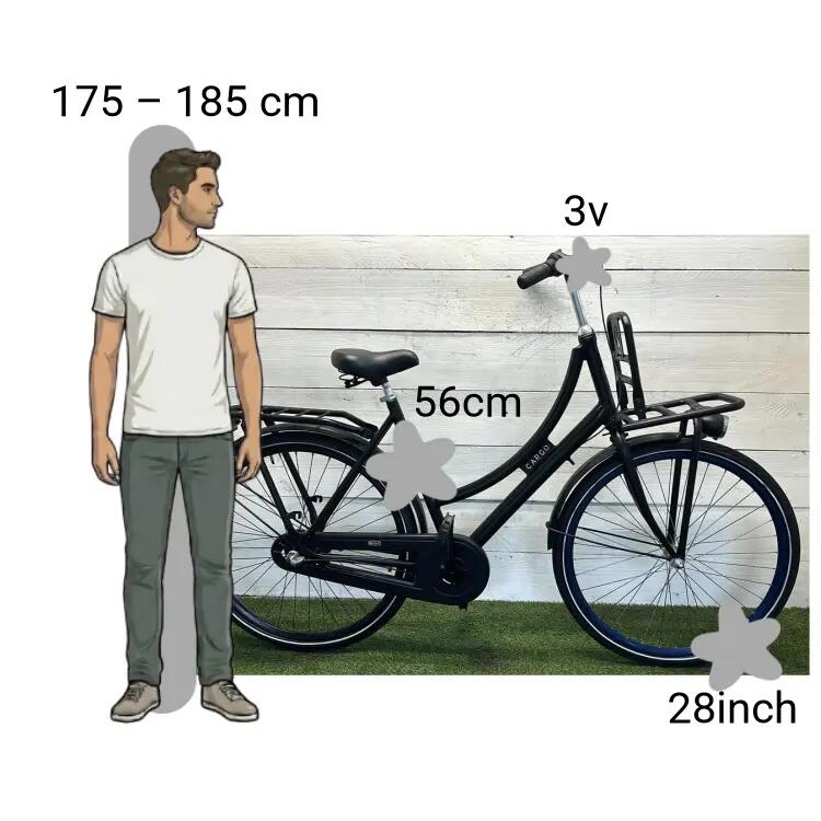 Bicicletta usata Cargo Transportfiets 2/4