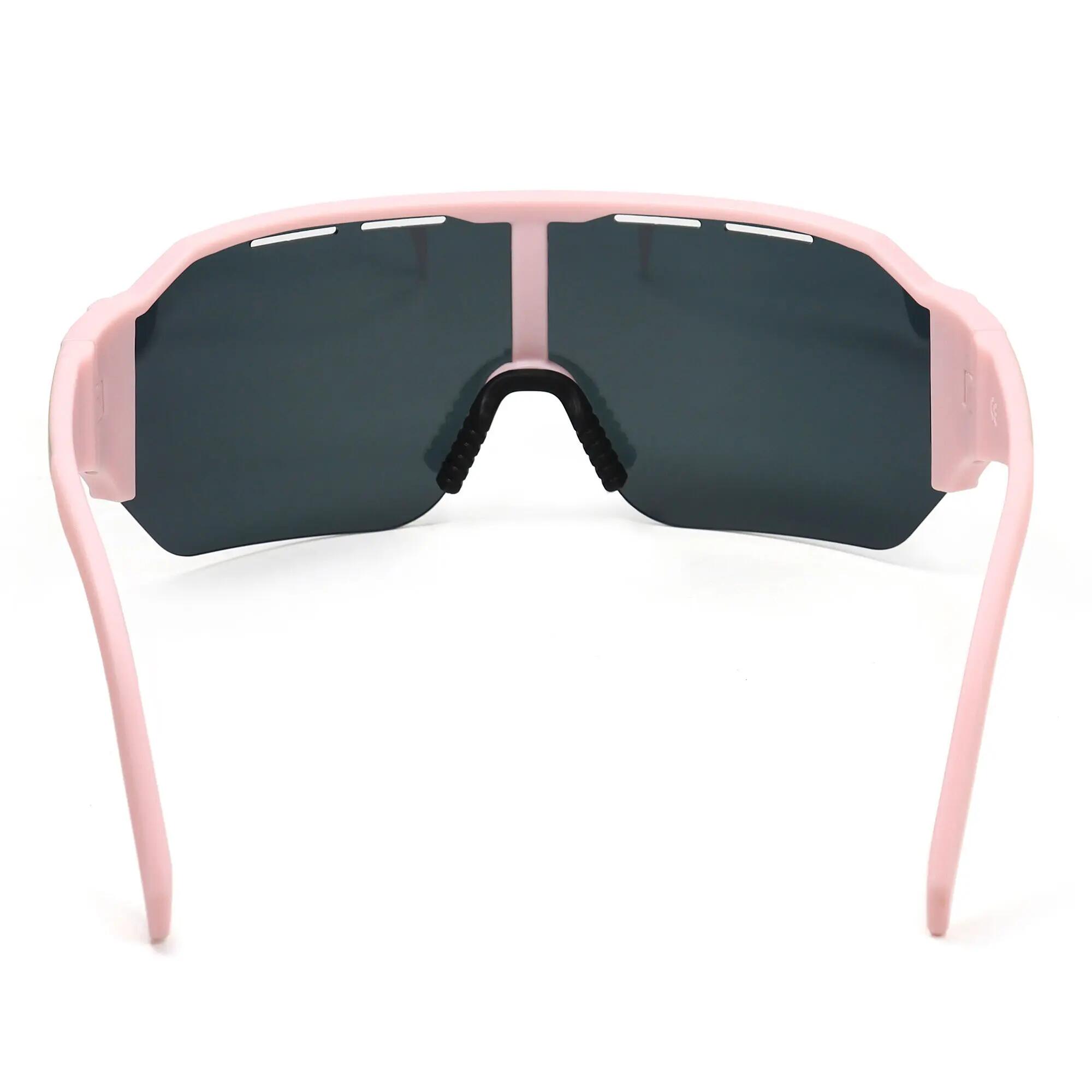 YEAZ Occhiali da sole sportivi verde/argento SUNVIBE 5/6
