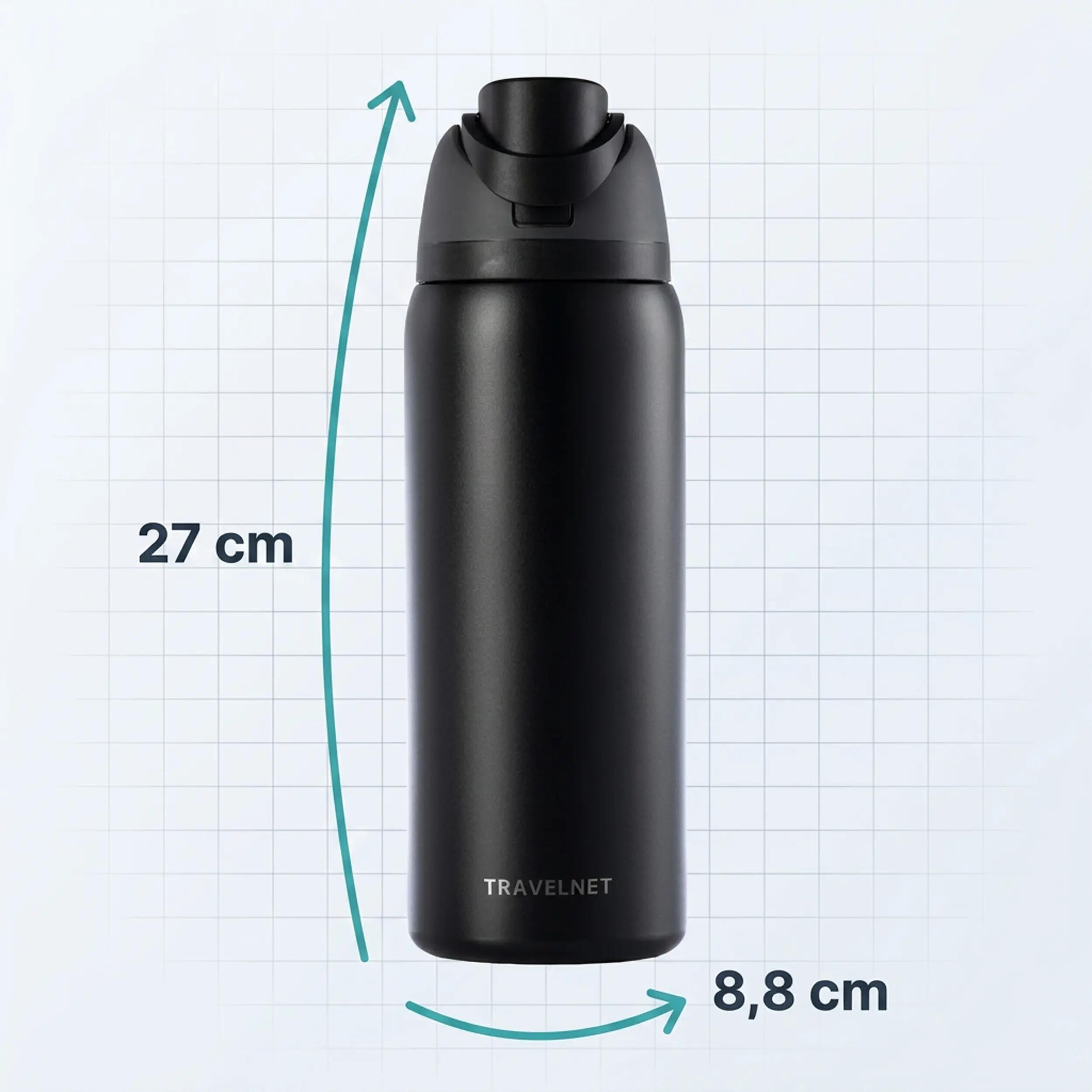 Travelnet Thermofles 950 ml – Dubbelwandig RVS 5/7