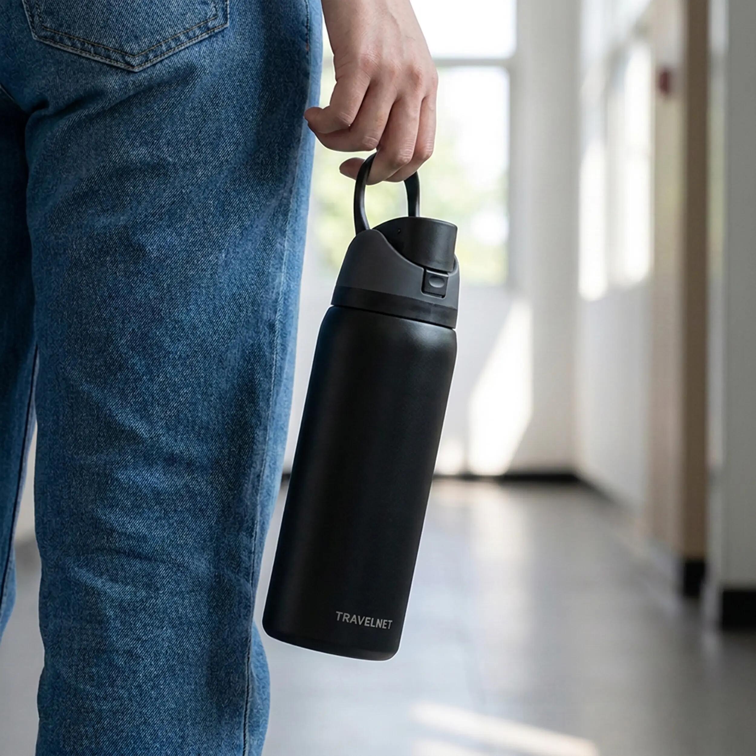 Travelnet Thermofles 950 ml – Dubbelwandig RVS 3/7