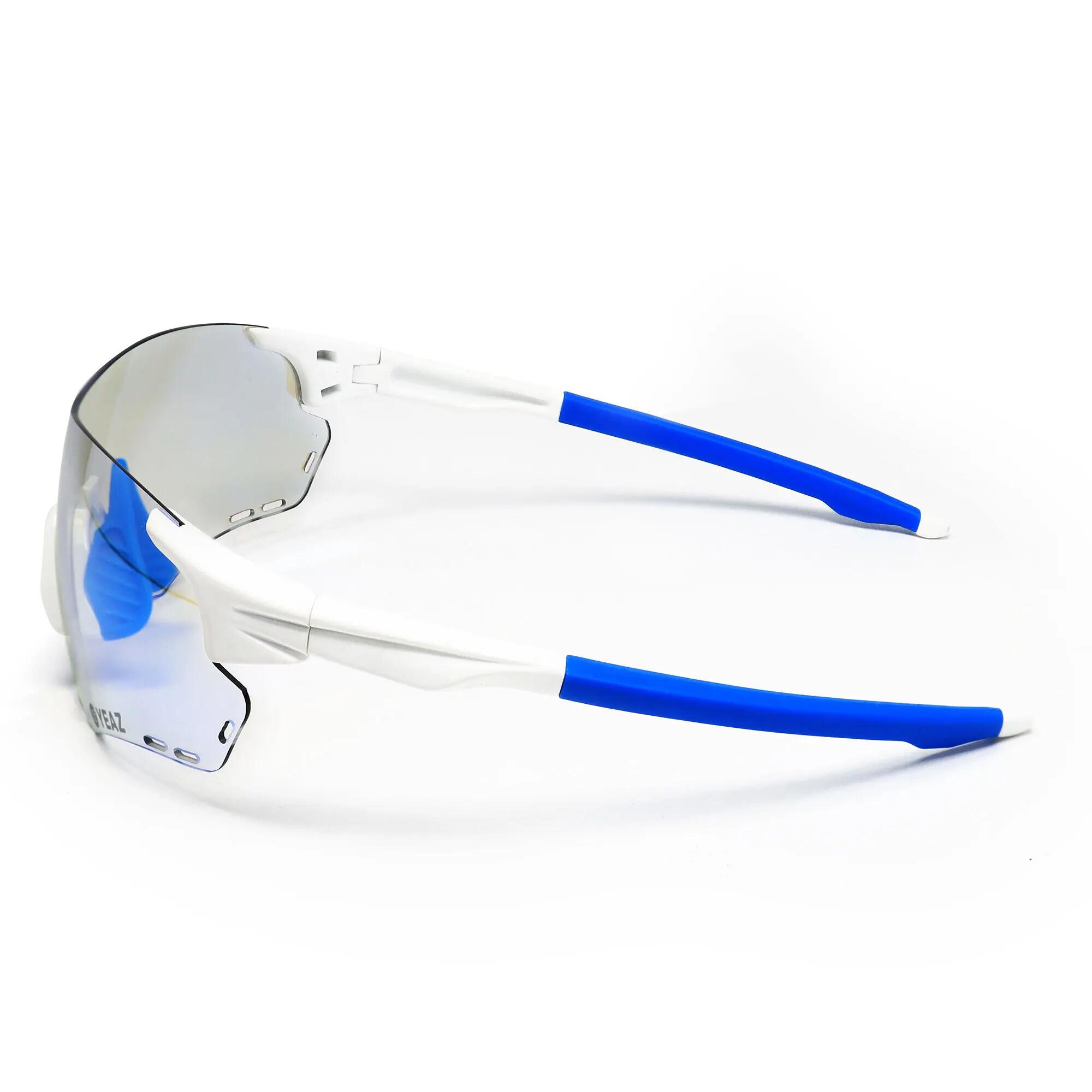 YEAZ Occhiali da sole sportivi bianco/rosso SUNELATION 5/6