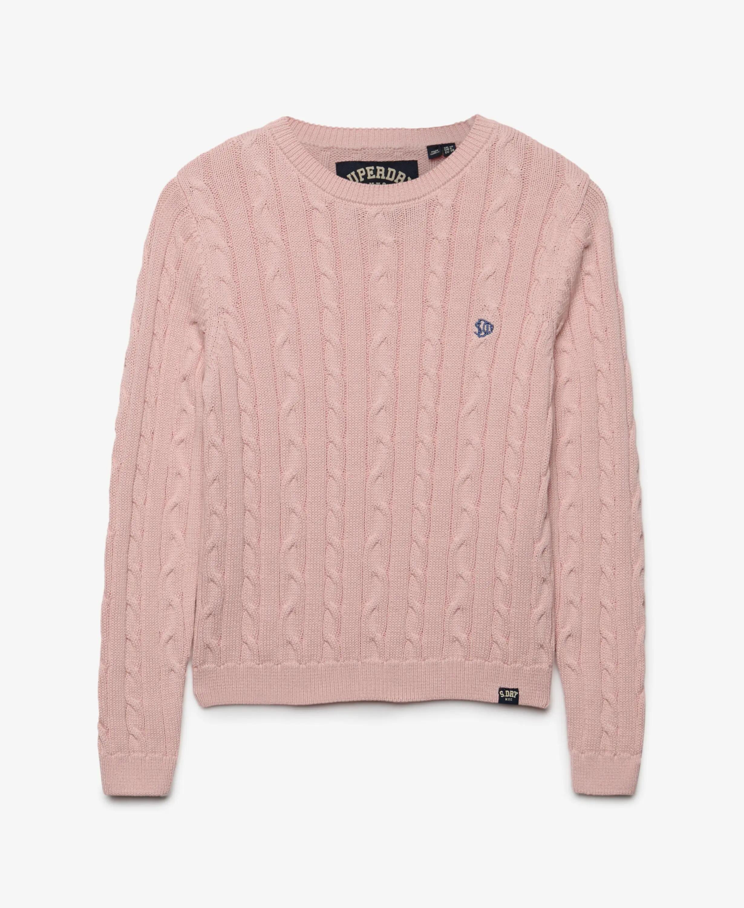 Pulôver de malha torcido para mulher Superdry Essentials SD&CO 7/7