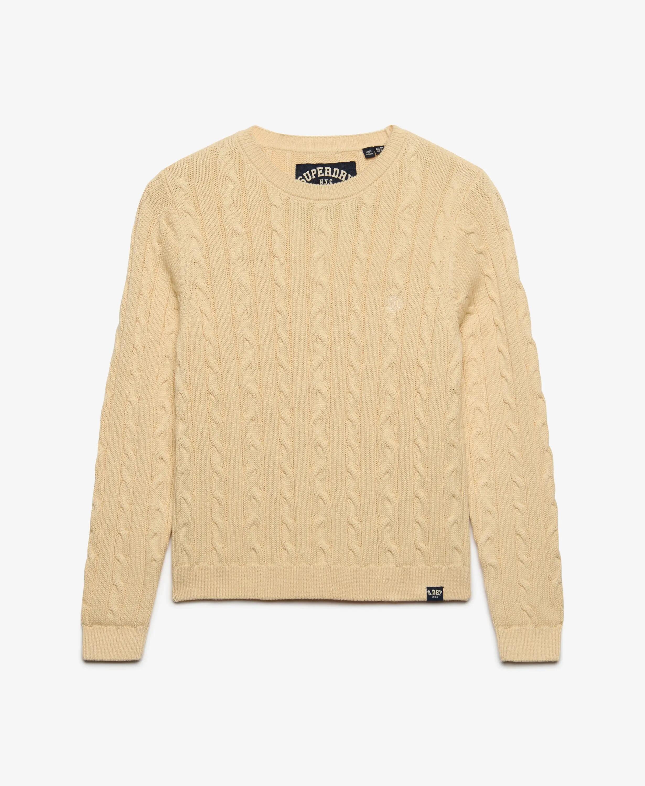 Damen-Pullover mit Zopfmuster Superdry Essentials SD&CO 7/7