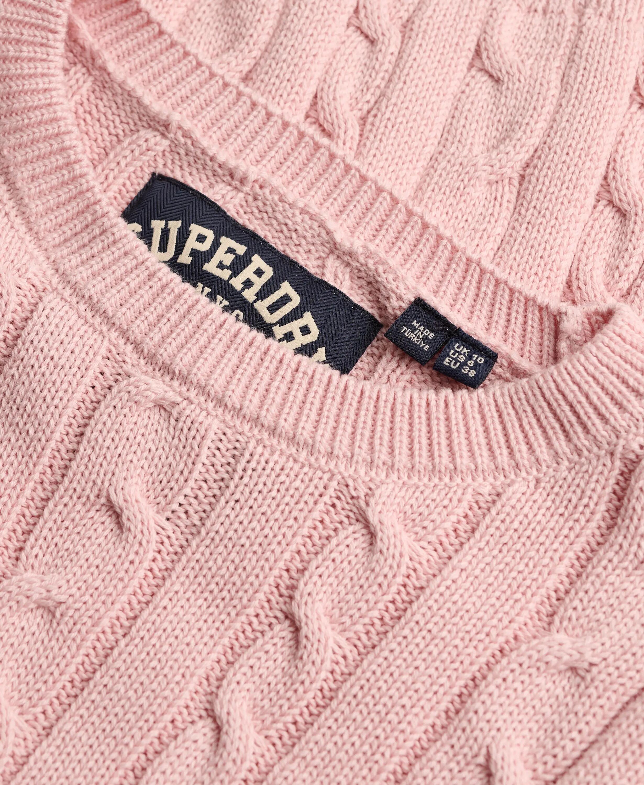 Pulôver de malha torcido para mulher Superdry Essentials SD&CO 6/7