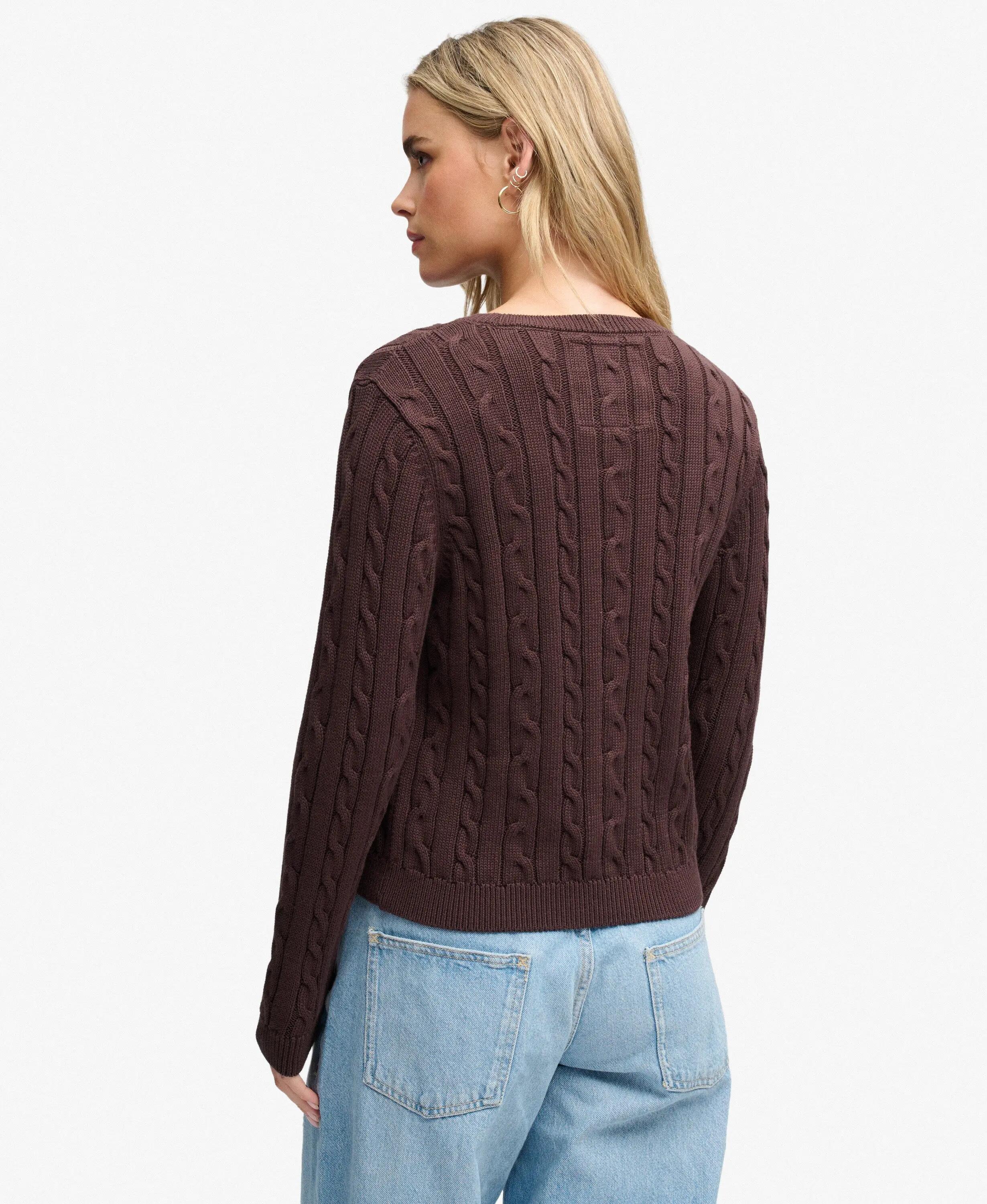 Pull maille torsadée femme Superdry Essentials SD&CO 5/5