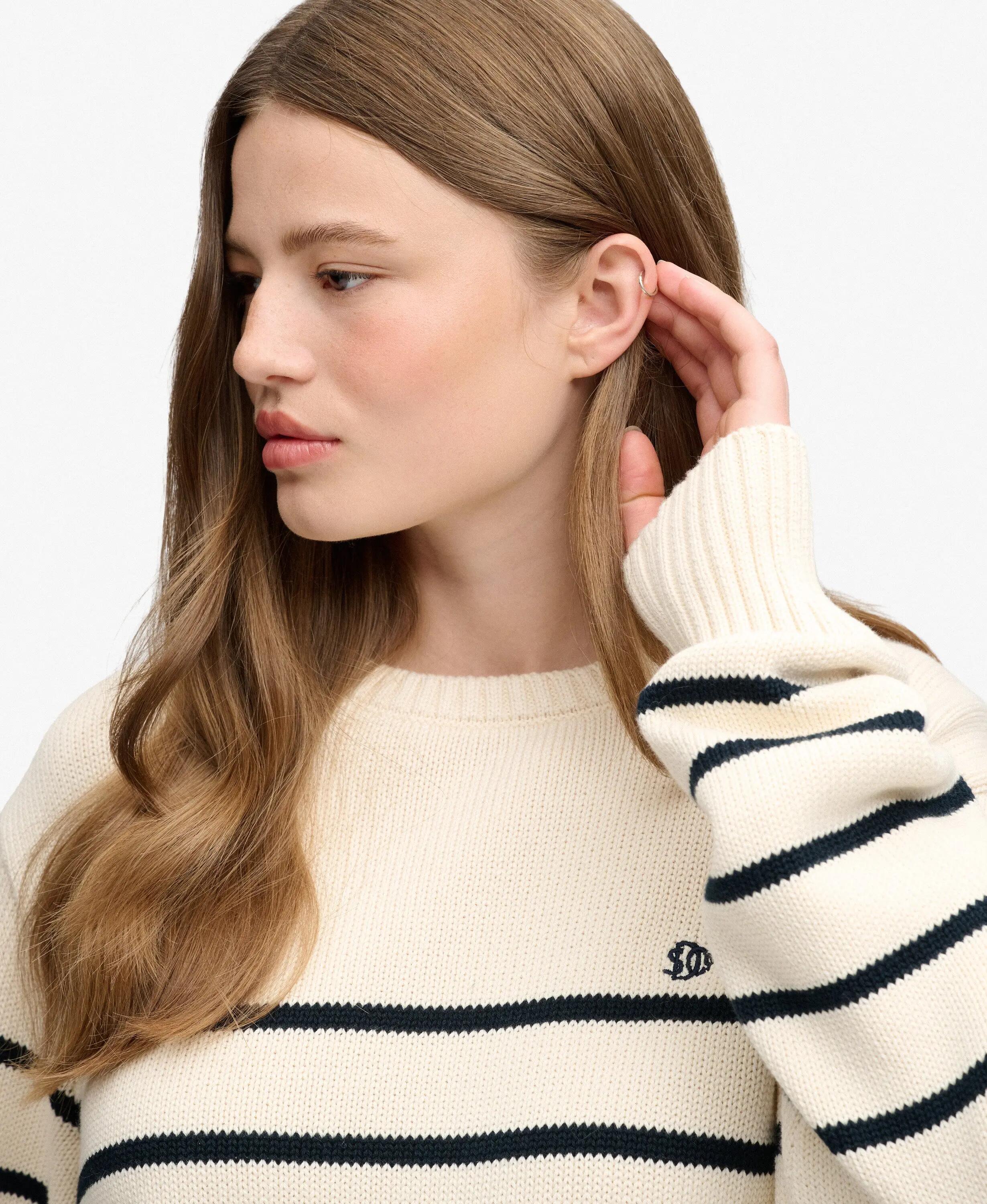 Pullover a righe oversize donna Superdry 4/5