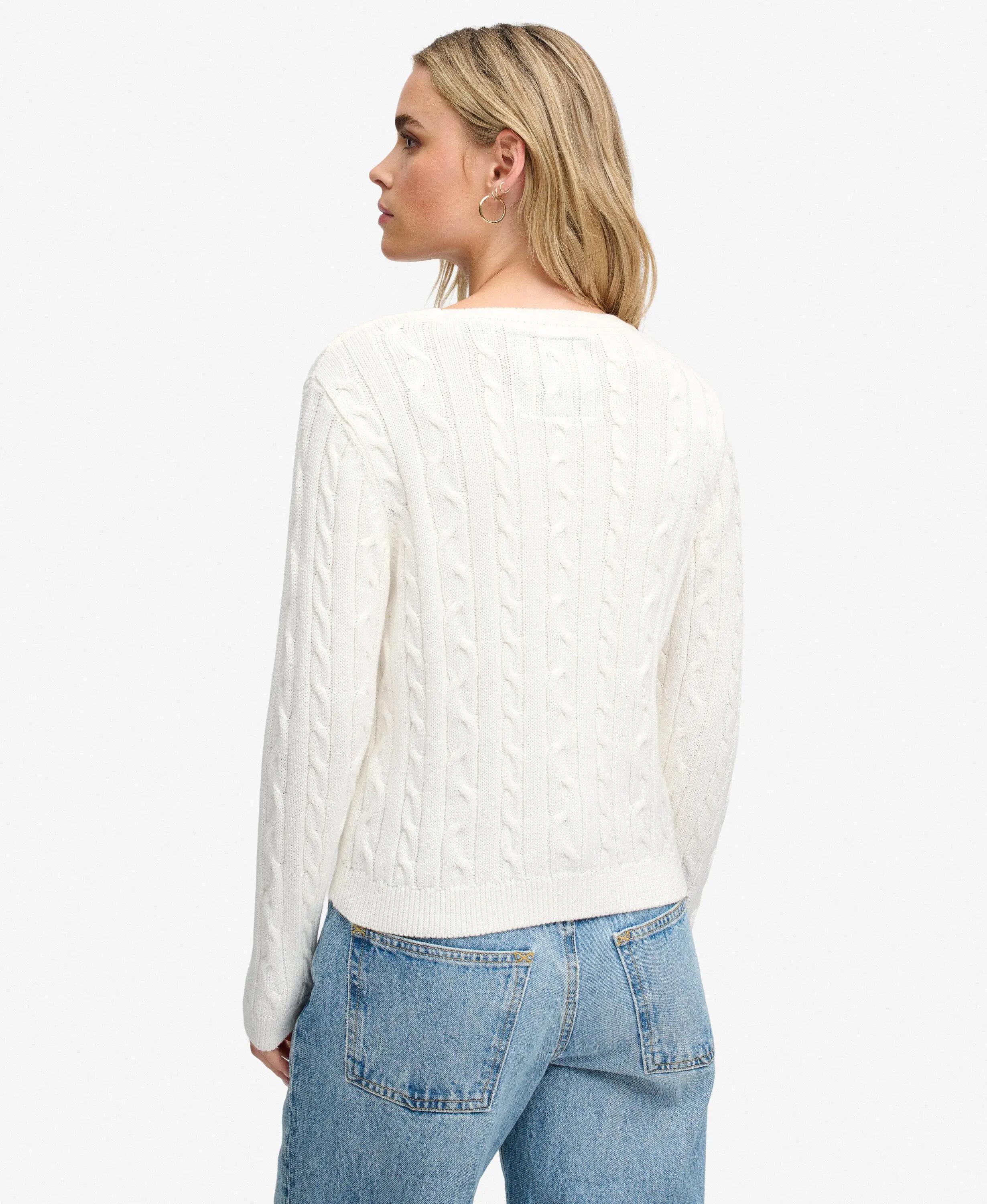 Maglione a trecce donna Superdry Essentials SD&CO 5/5