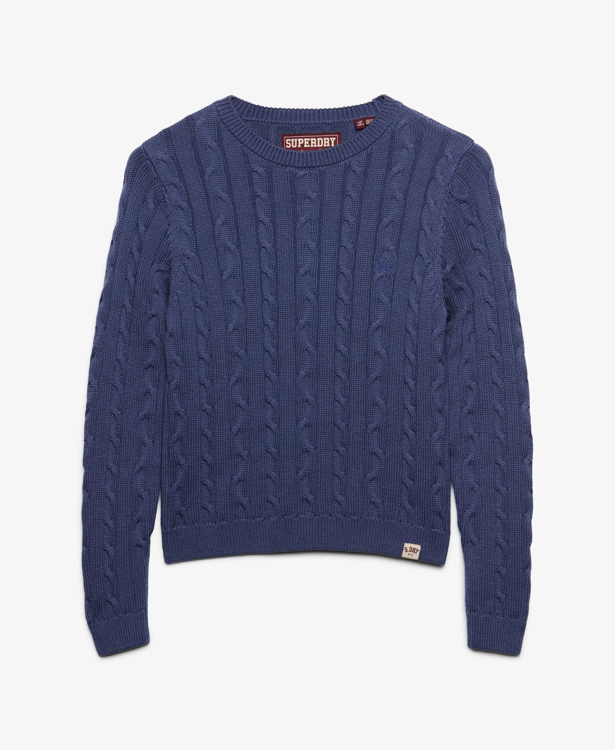 Csavart kötött pulóver női Superdry Essentials SD&CO 7/7