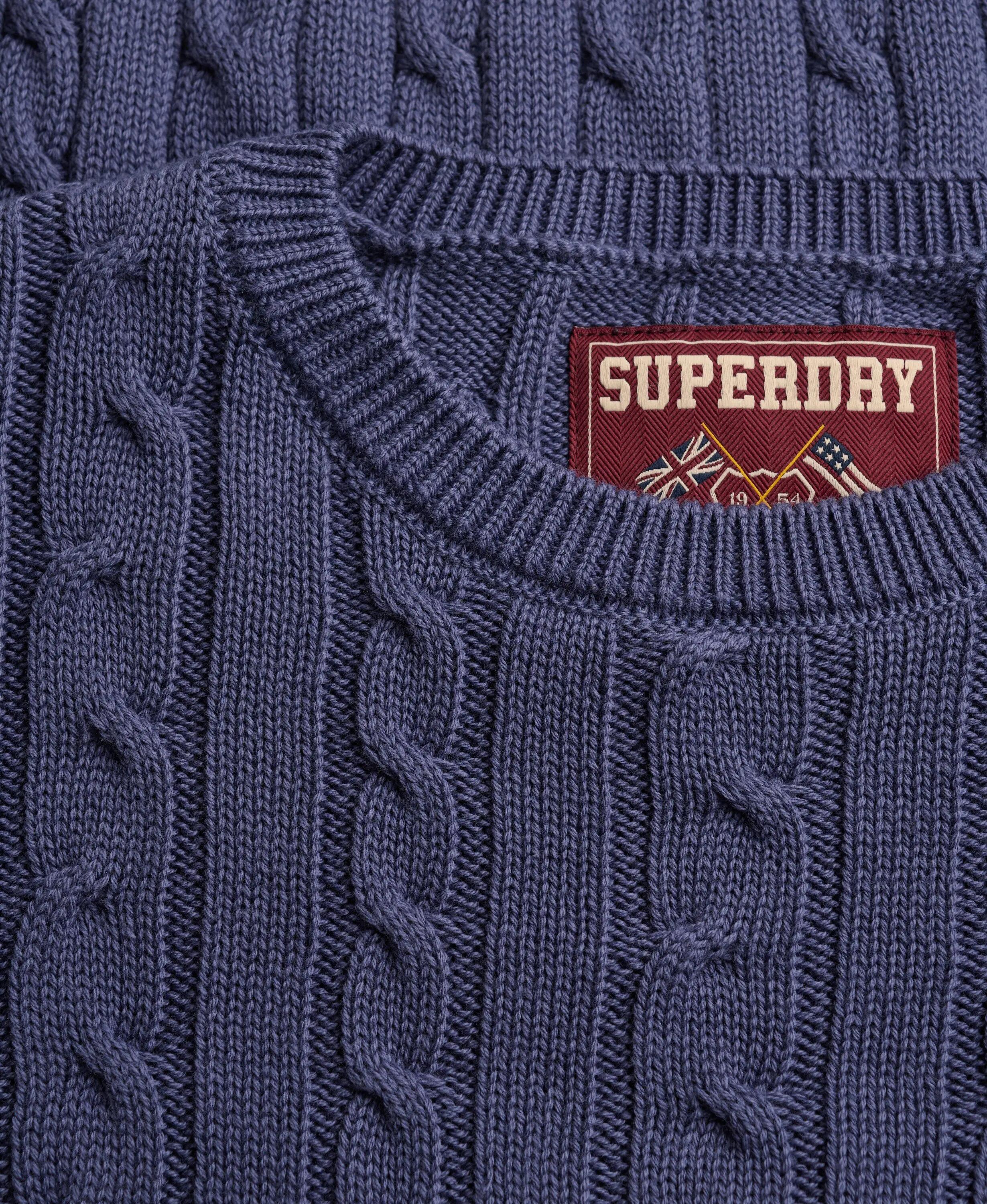 Csavart kötött pulóver női Superdry Essentials SD&CO 6/7