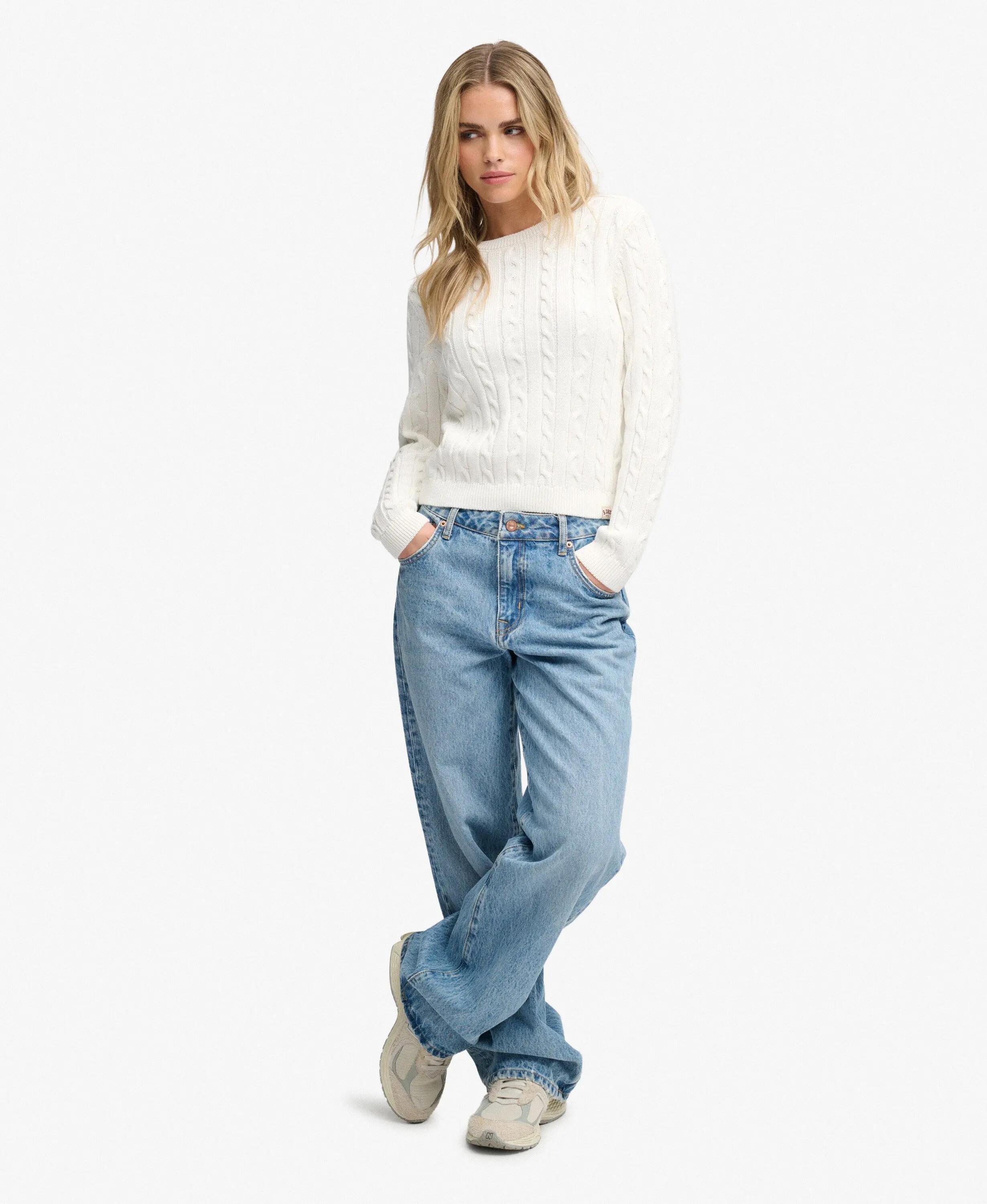 Maglione a trecce donna Superdry Essentials SD&CO 3/5