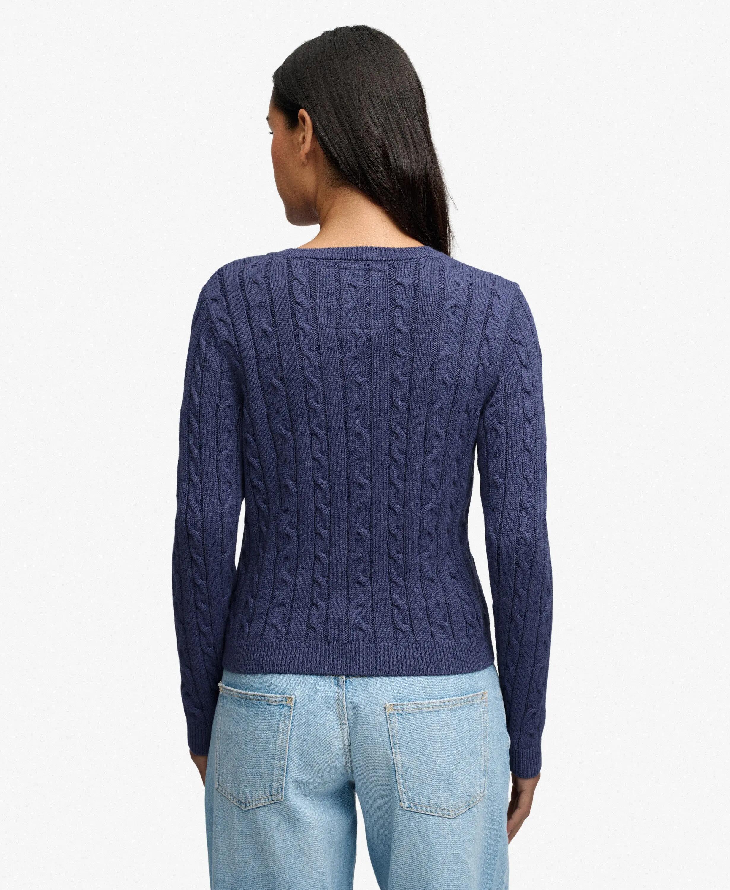 Csavart kötött pulóver női Superdry Essentials SD&CO 5/7