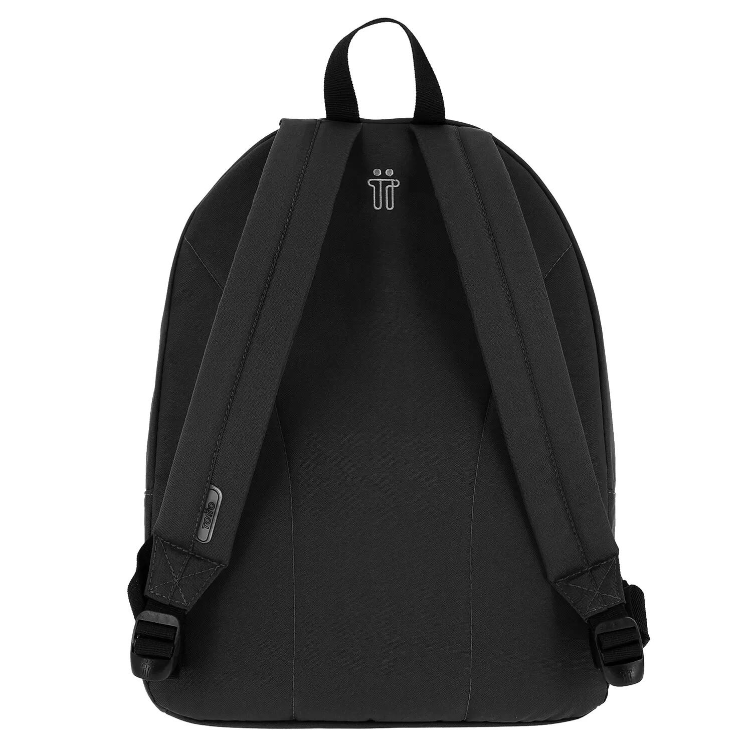 Totto Pack mochila + estuche Kalex Negro/Black Poliéster 32 x 40 x 13 cm 3/5