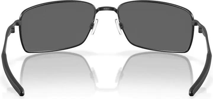 Occhiali da sole adulto Square Wire Matte Black Polarized OO4075 7/11