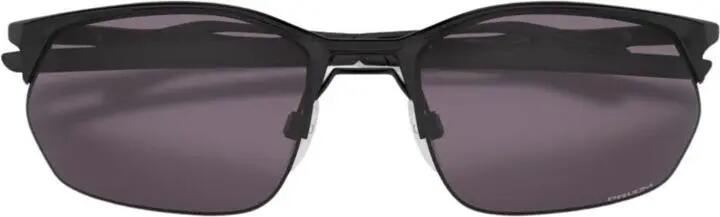 Oakley Rectangle Mens Satin Black Prizm Grey Sunglasses 14/14