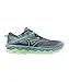 shoes - trail - women - durable, protective - Wave Mujin 10 - purple/green 3/4