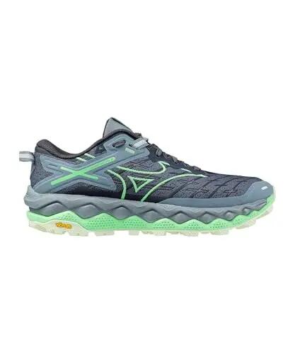shoes - trail - women - durable, protective - Wave Mujin 10 - purple/green 2/4