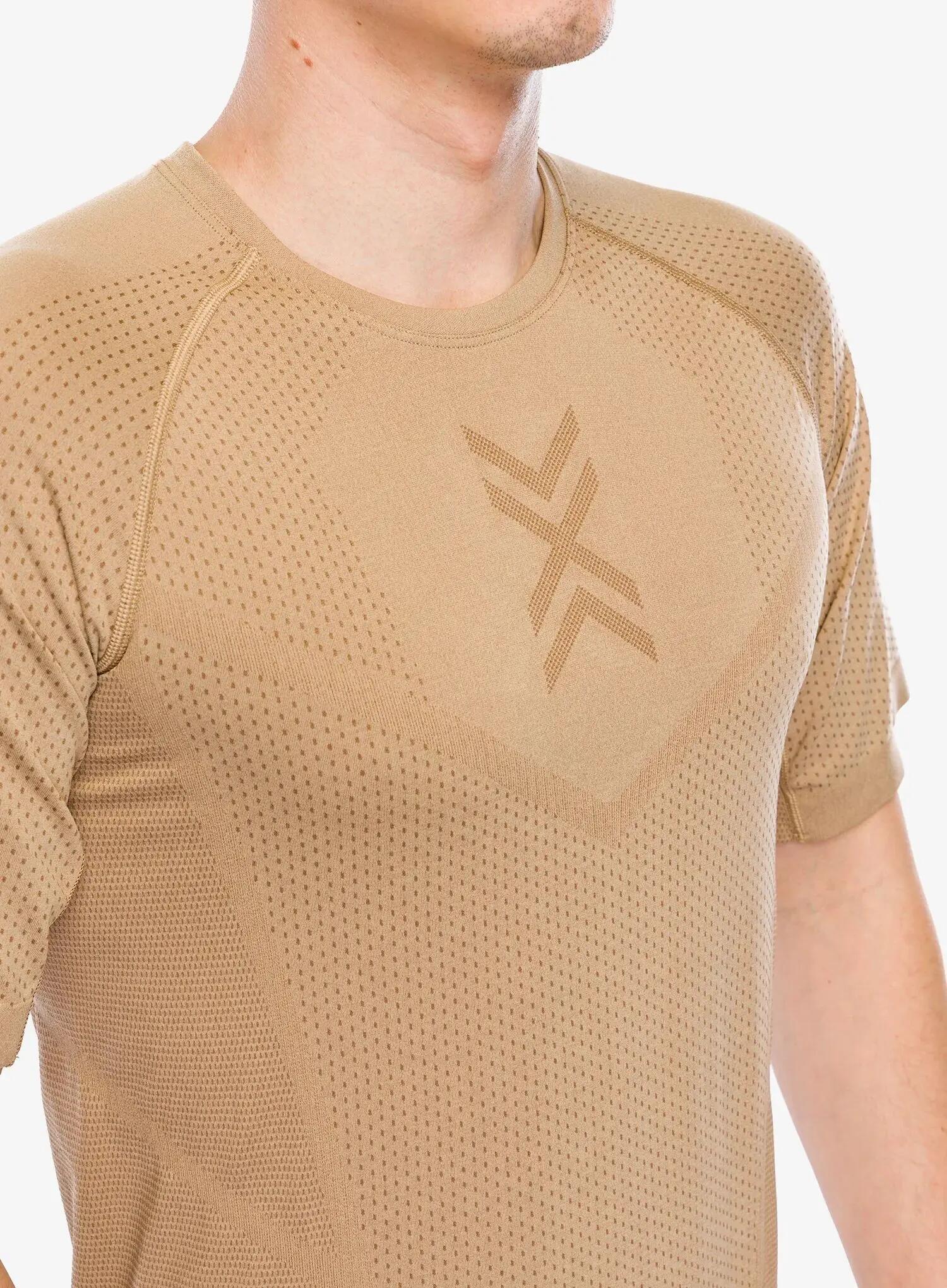 Koszulka męska X-Bionic XCEED RUN SHIRT SAND/DARK SAND M101 5/6