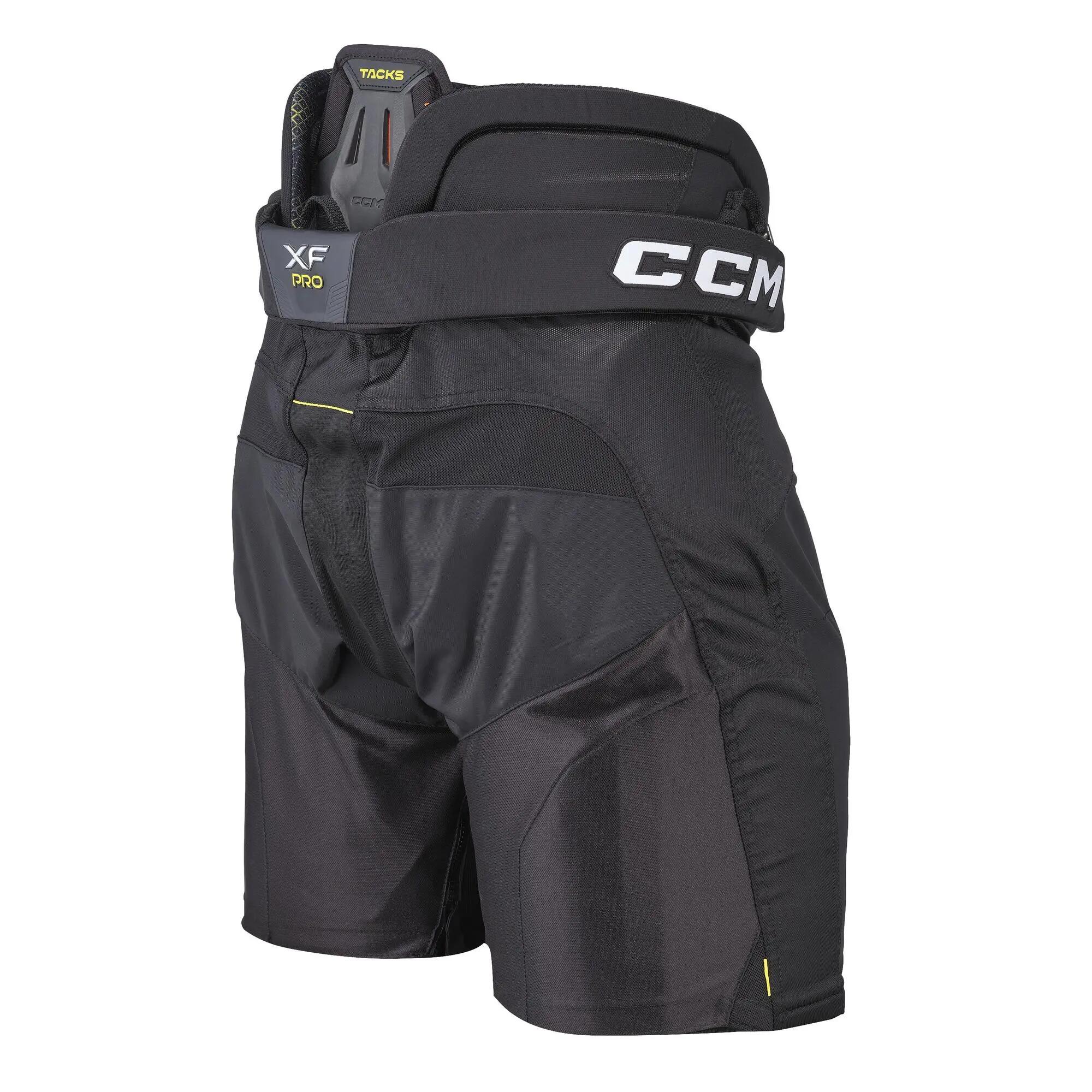 Pantaloni da hockey su ghiaccio per adulti Tacks XF Pro, neri, taglia M 2/4