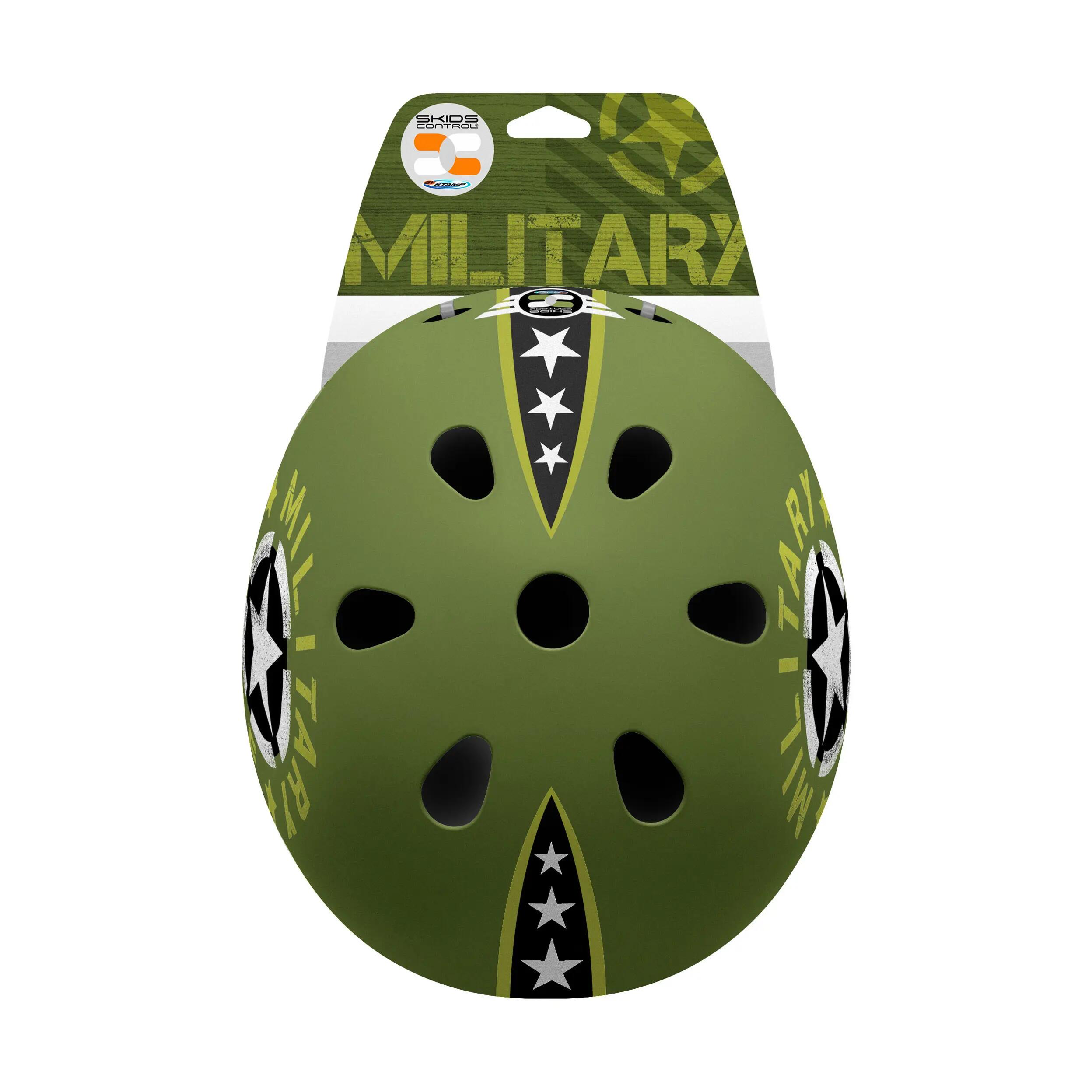 Fahrradhelm für Kinder Stamp 54-60cm Grün 3/4