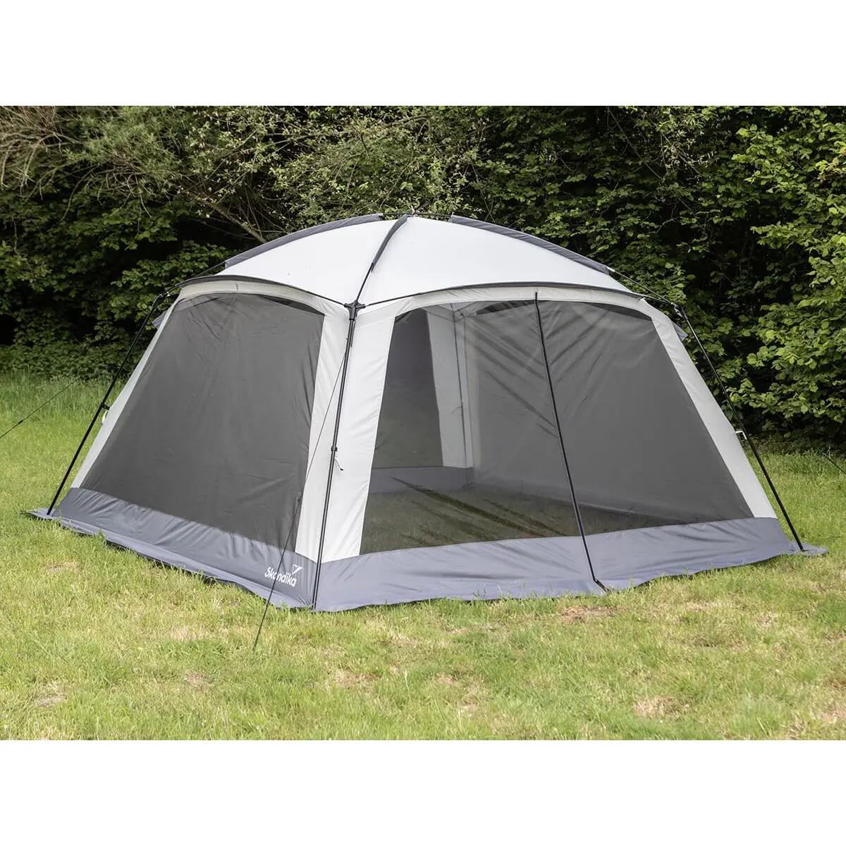 Gebraucht - Outdoor Shelter mit Moskitonetz - Pavillon Fortun 350 - 350x350cm 4/11