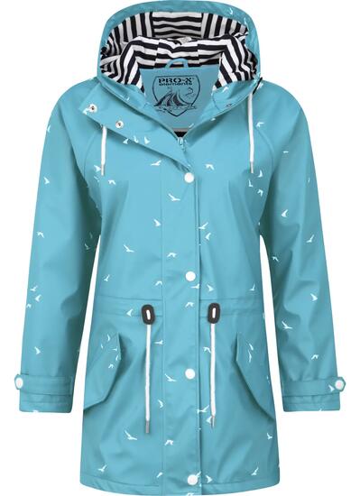 Veste de pluie femme MARLY bleu azur