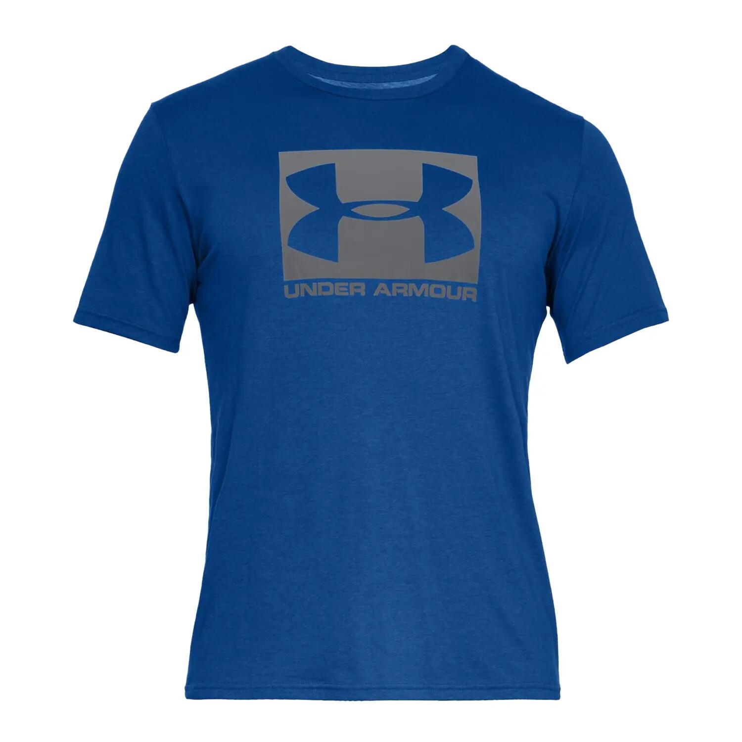 Maglietta Logo In Scatola Uomo Under Armour Sportstyle Blu 2/7